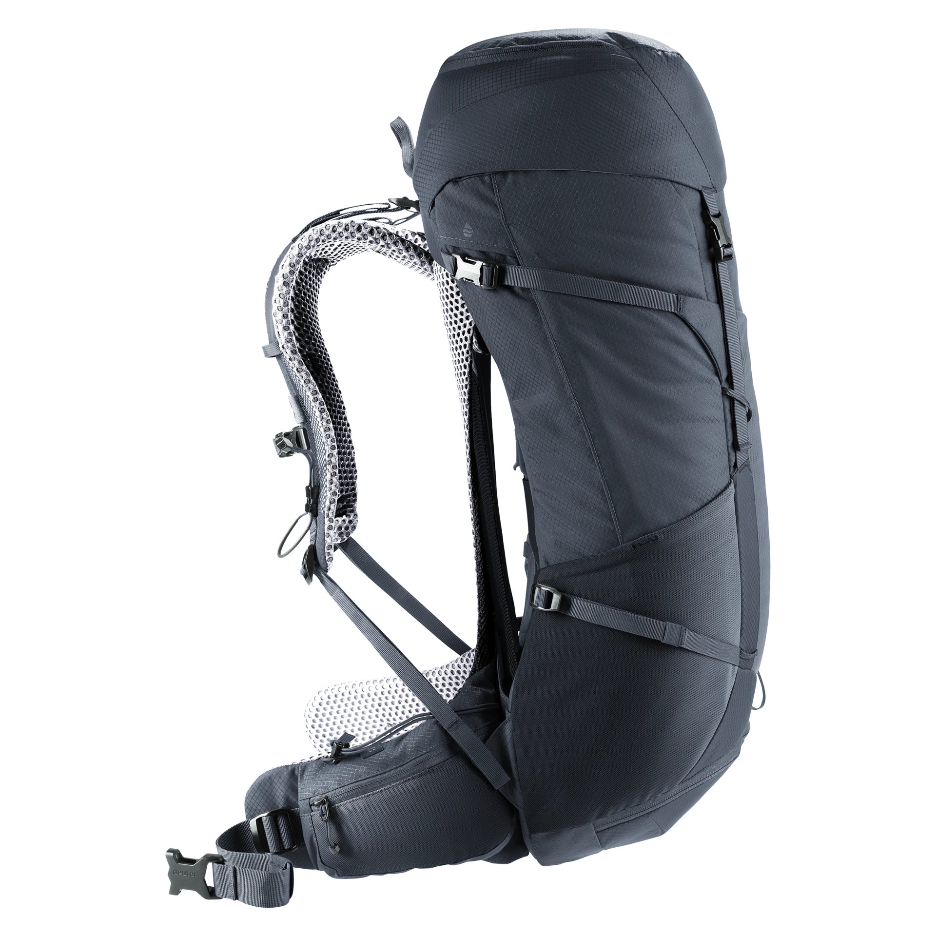 הצגת התאמה של גב התרמיל Futura Pro 36 במערכת VariClick, להתאמה אישית.