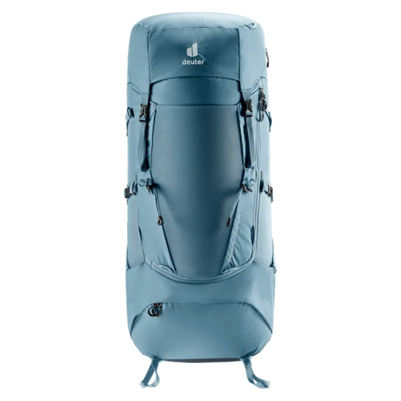 תרמיל Deuter Aircontact Core 60+10, רצועות כתף מרופדות לנוחות