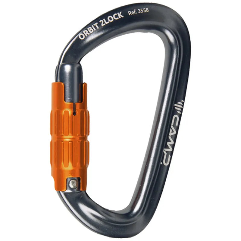 טבעת טוויסט CAMP Orbit 2Lock - קומפקטית, קלת משקל ובטיחותית לטיפוס וגלישה