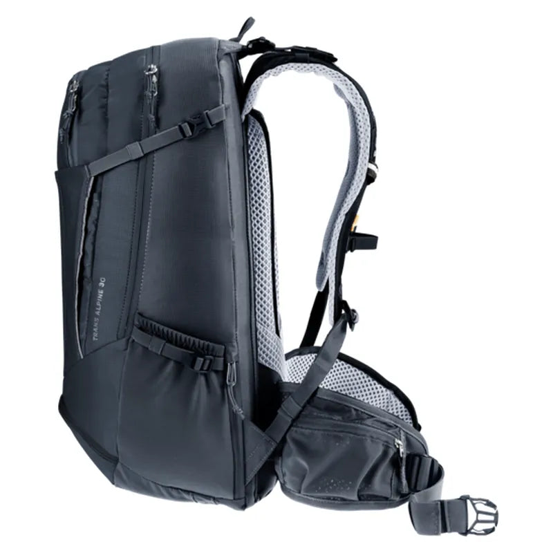 Deuter Trans Alpine 30: תא קדמי לאחסון קסדה