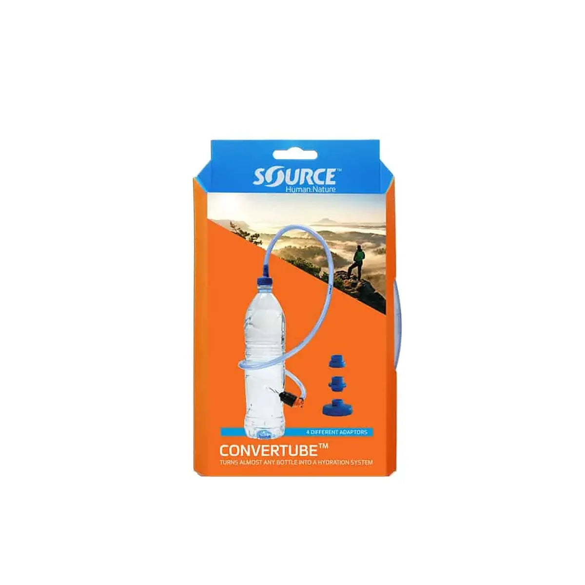 התאמת Convertube לבקבוק: מתאמים בקטרים 26 מ"מ, 29 מ"מ ו-63 מ"מ