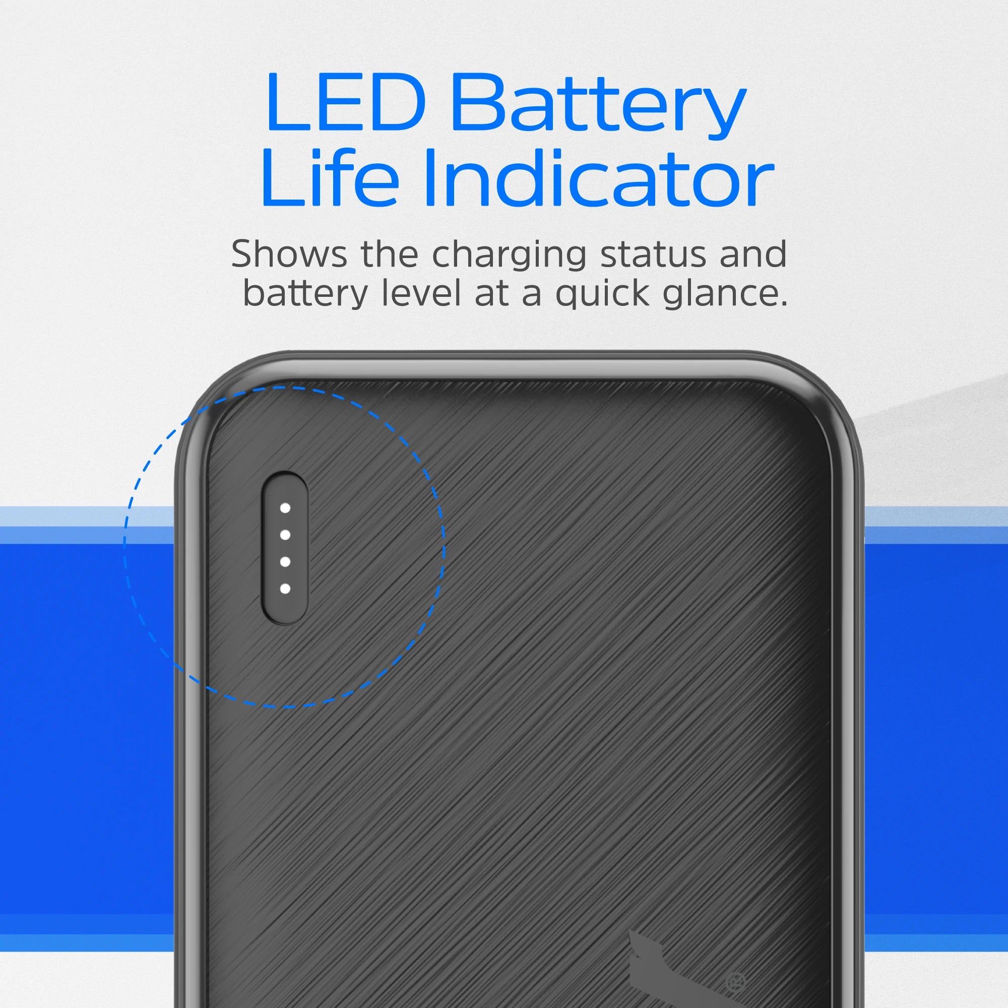 סוללת גיבוי דקה 10000mAh של אנג'רייזר מונחת לצד דרכון וציוד נסיעות