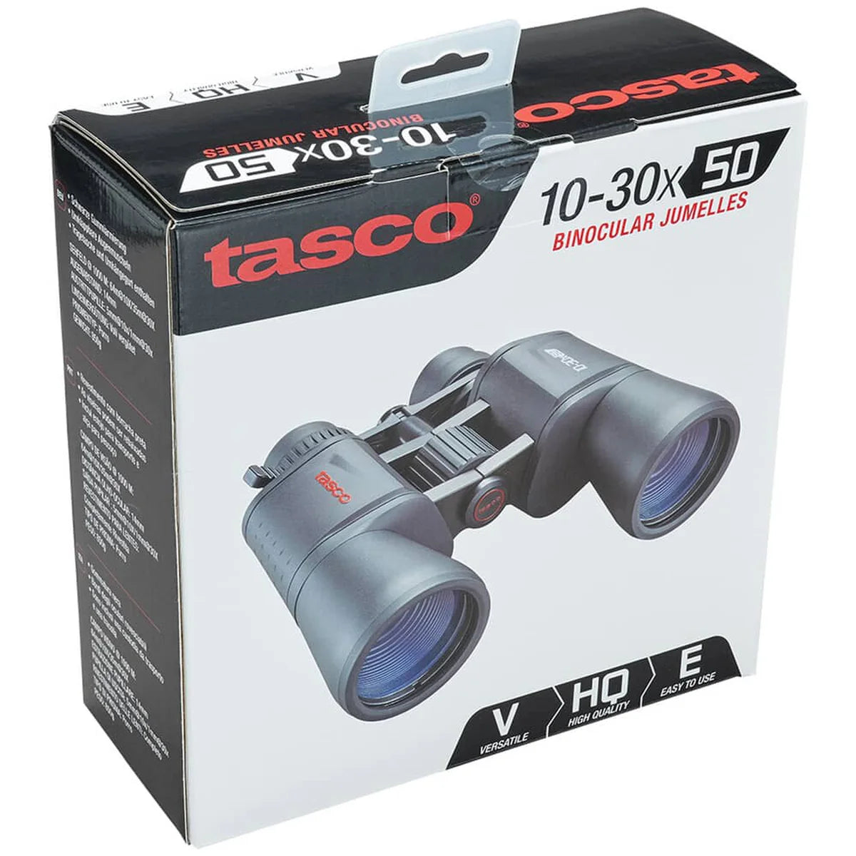 Tasco 10-30X50: משקפת לטיולים וספורט