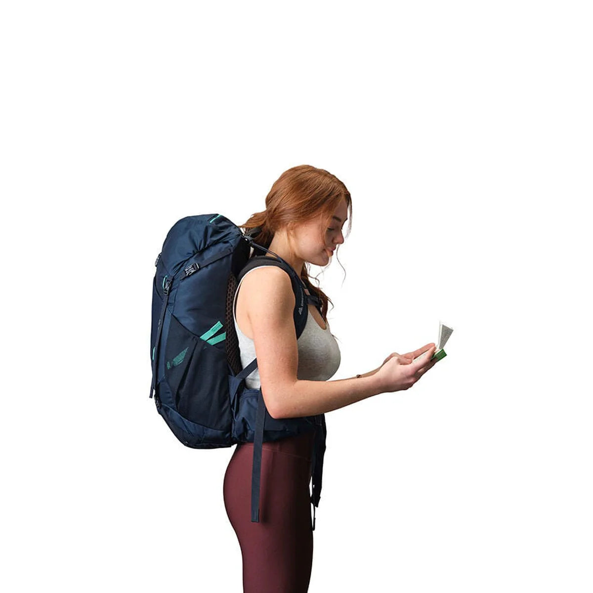 תרמיל Gregory Amber 34 - חגורת מותן מרופדת עם כיסים גדולים