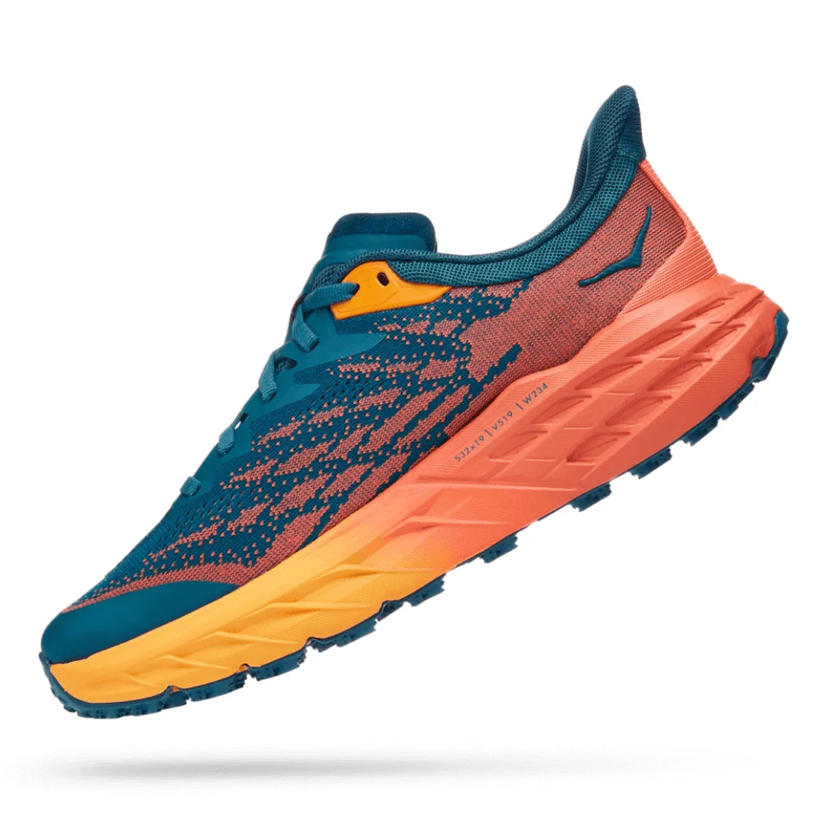 סוליית Vibram בנעלי Hoka Speedgoat 5 Wide לאחיזה מושלמת