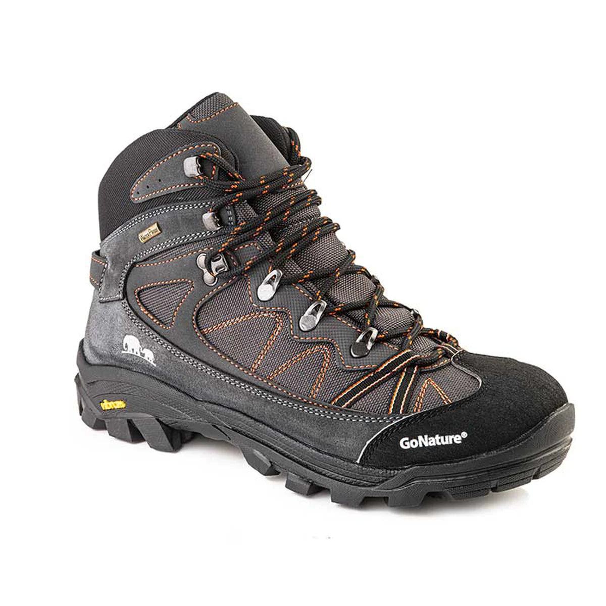 DELTA נעלי הרים גברים GoNature, סוליית ויברם, הייקינג, טרקינג