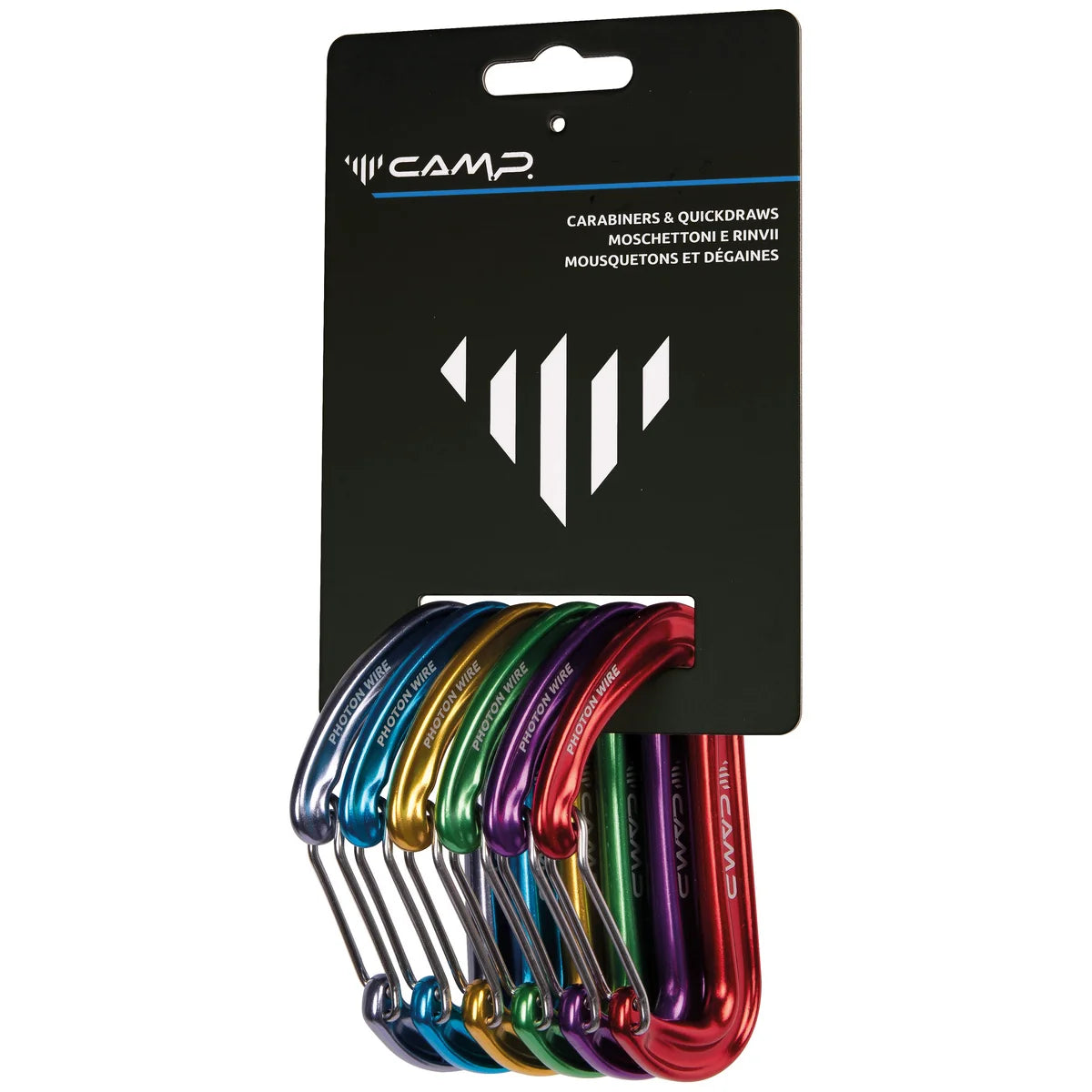 סט 6 טבעות ראנר CAMP Photon Wire קלות משקל לטיפוס הרים.