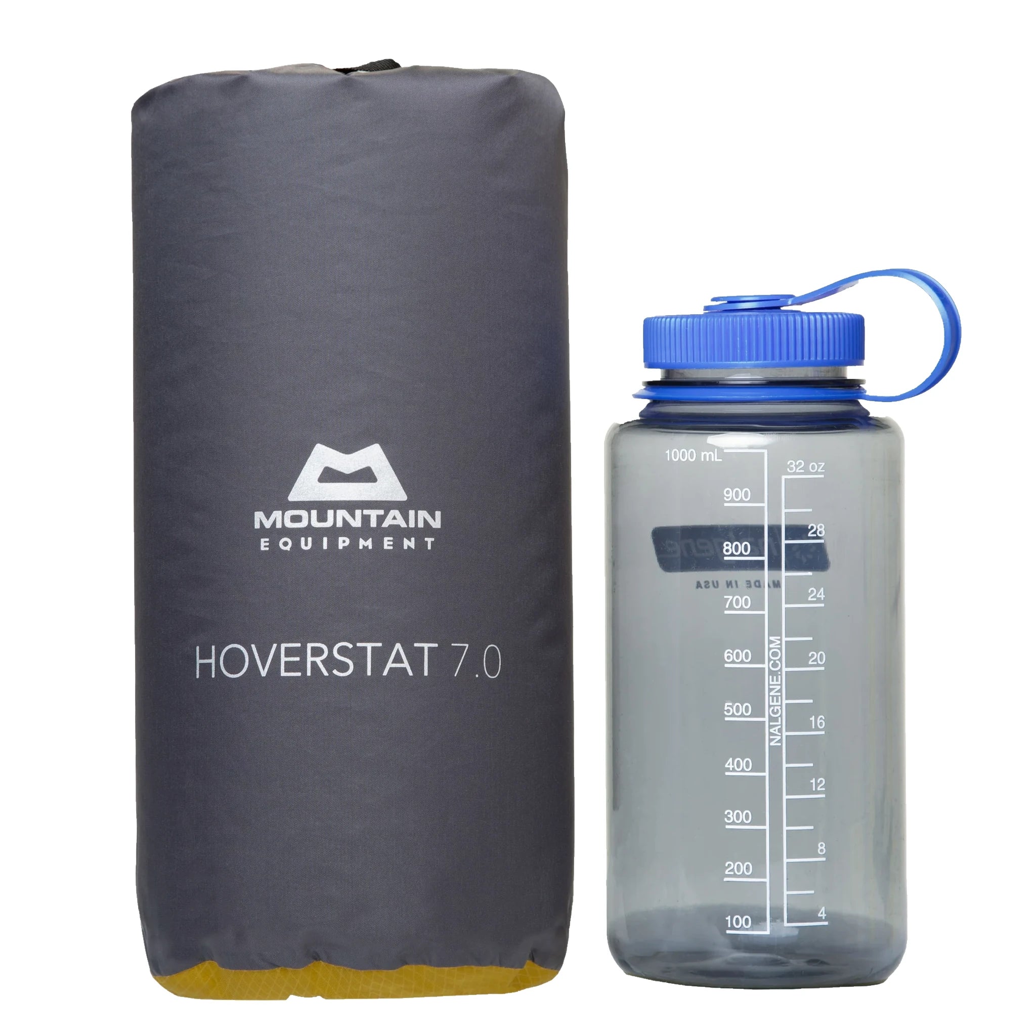 מזרון מתנפח Hoverstat 7.0 מונח בתוך אוהל קמפינג בעונת המעבר, מציג עובי ותמיכה