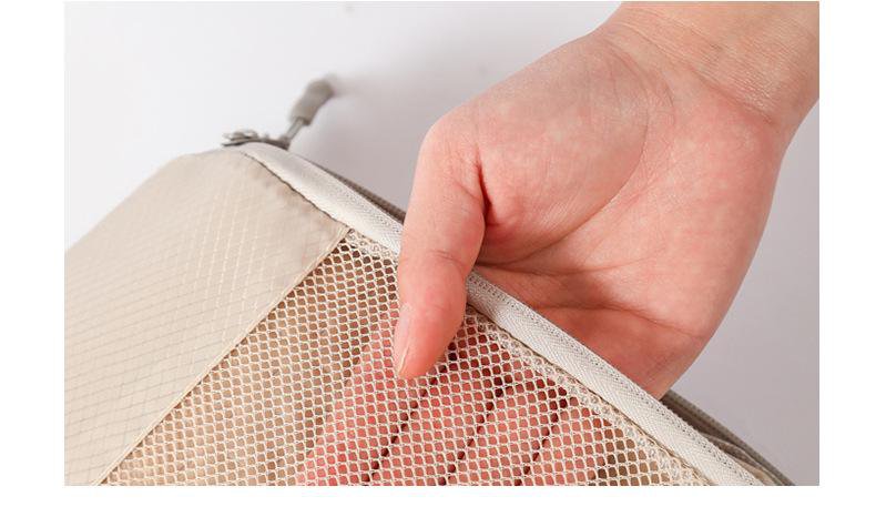 סט ארגוניות עם רוכסן הרחבה, לאחסון בגדים נוספים