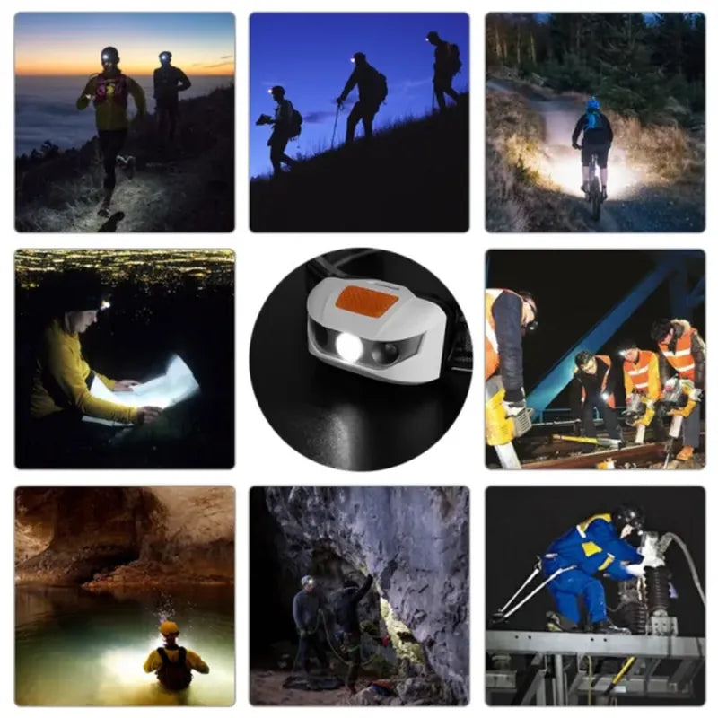 פנס ראש 60 גרם לטיולים וקמפינג - דרך ארץ