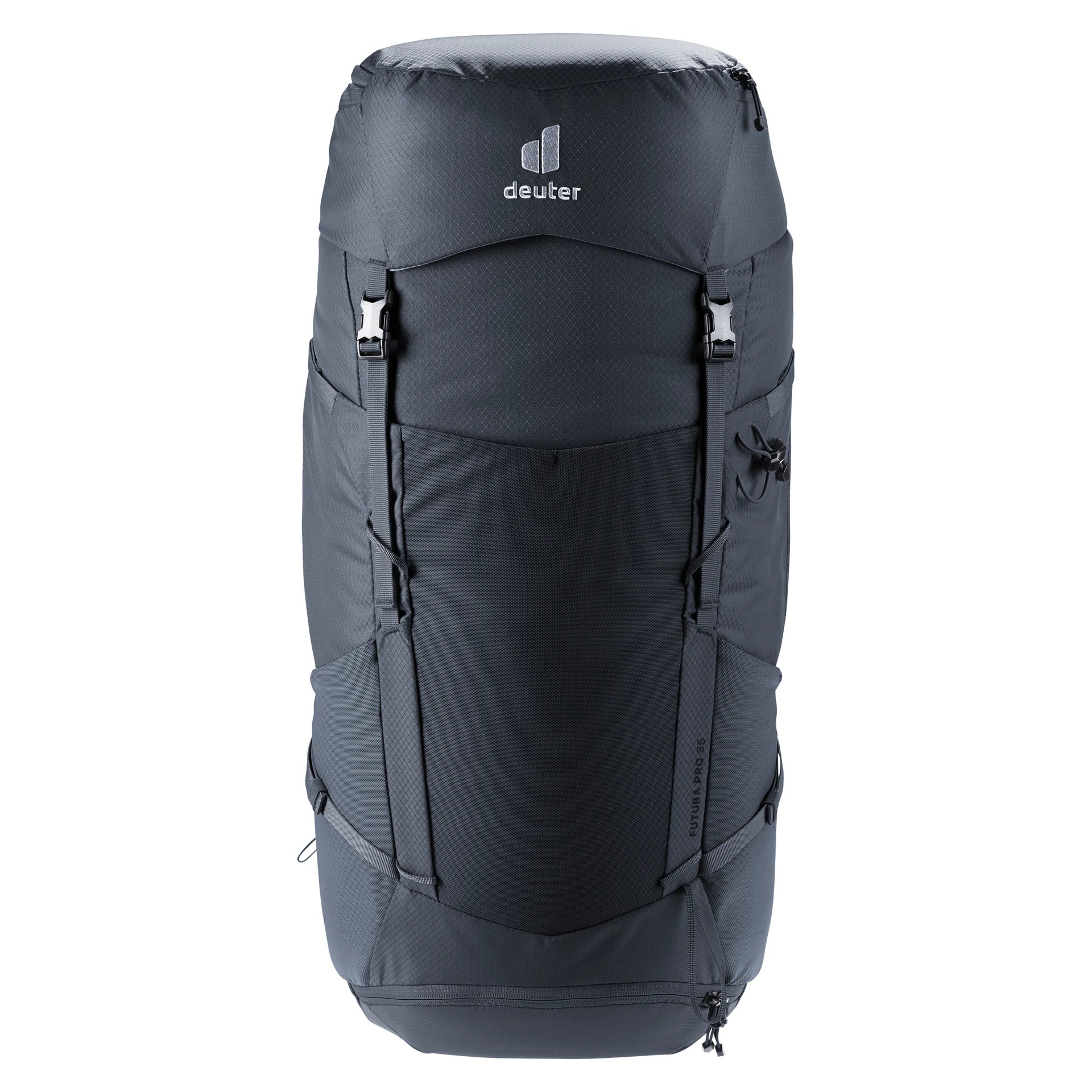 הצגת מחבר רצועת חזה עם הפעלה ביד אחת בתרמיל Futura Pro 36.