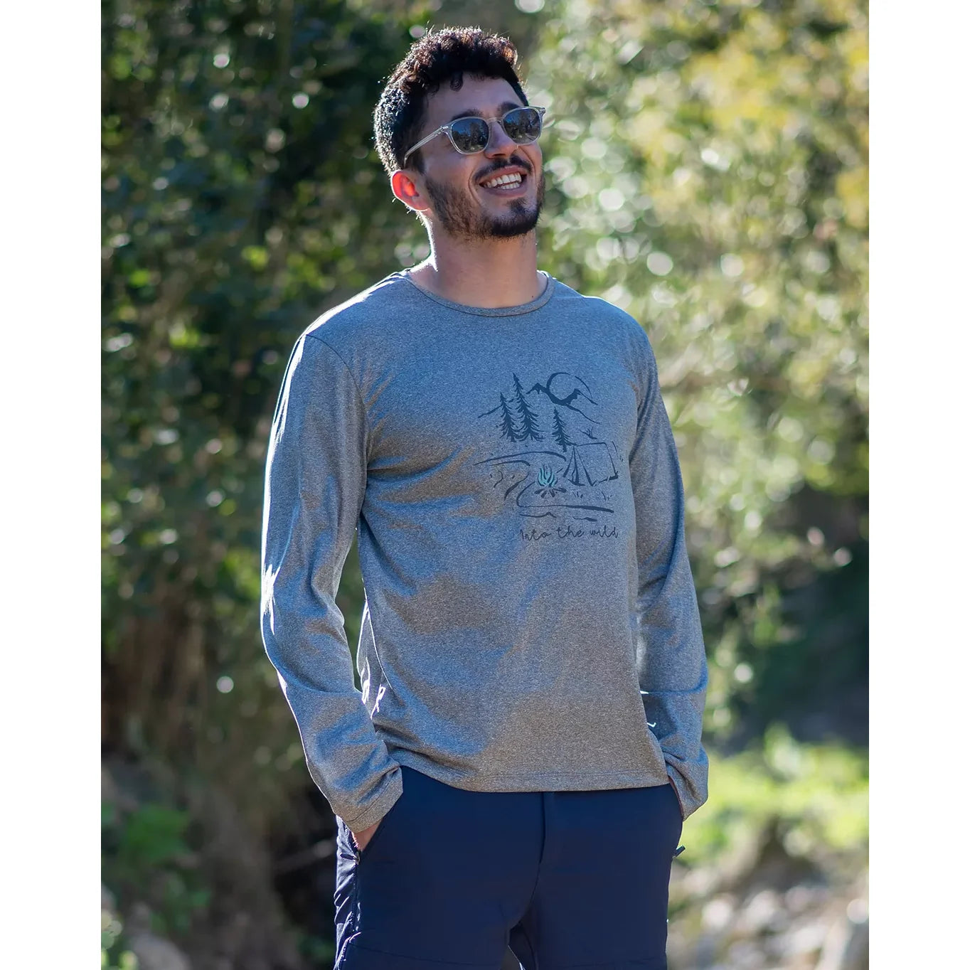 חולצה שרוול ארוך גברים Quick Dry