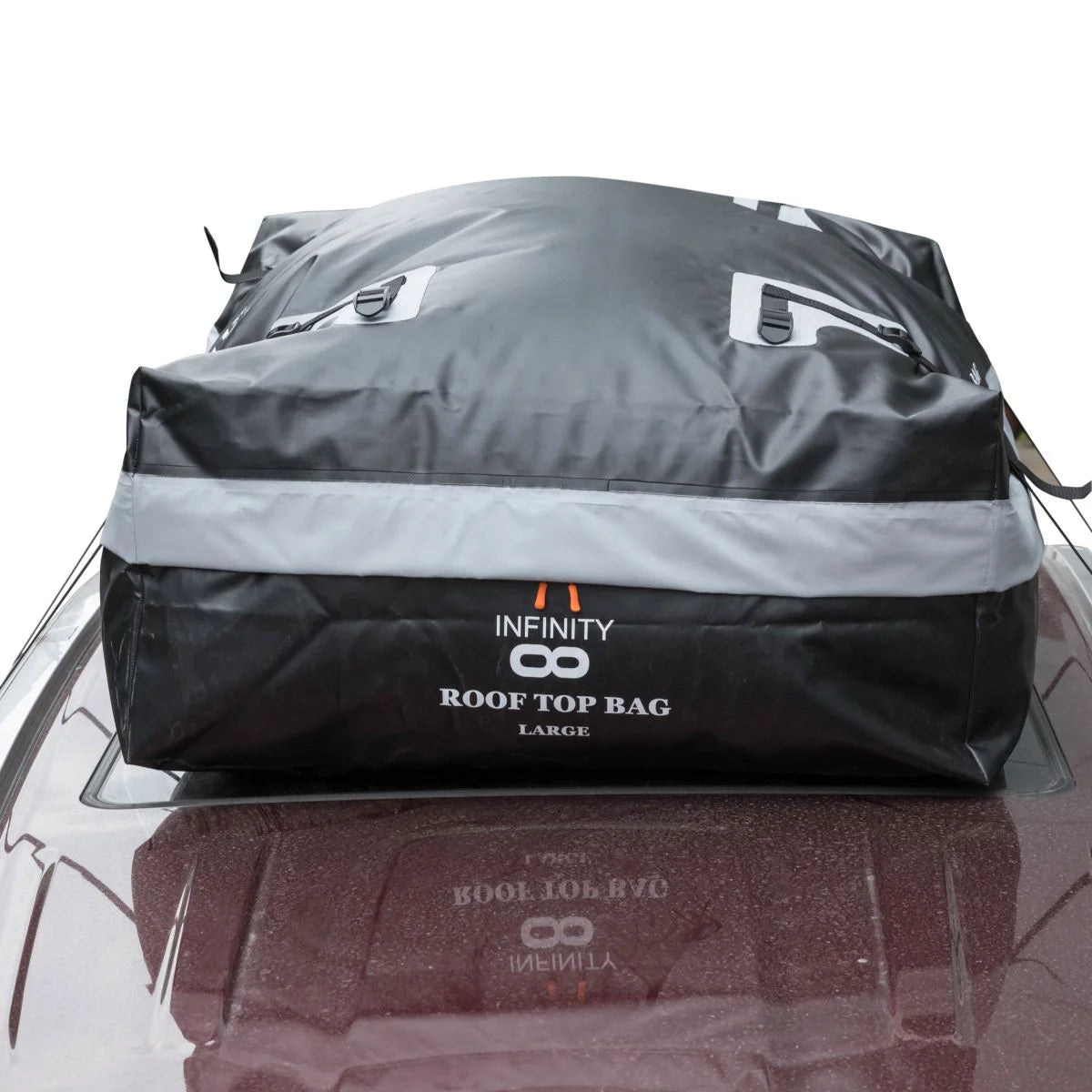 תיק גג לרכב Infinity ROOF TOP L: תפרים מולחמים לאטימות