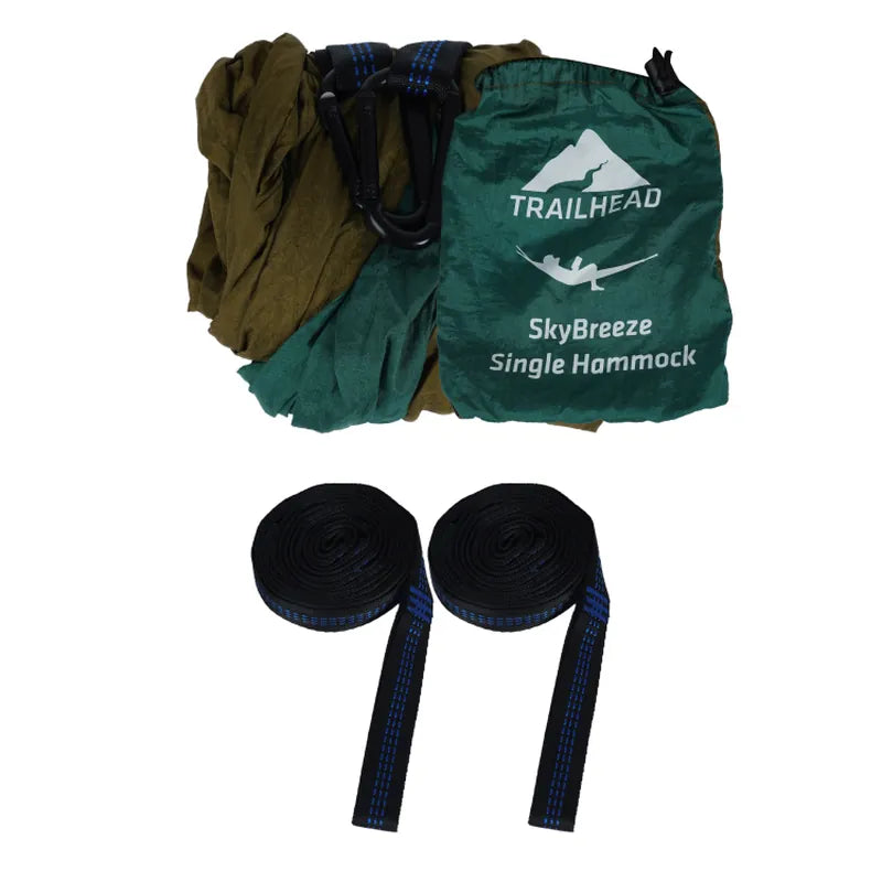 ערסל SkyBreeze Solo של Trailhead - נוחות בטבע