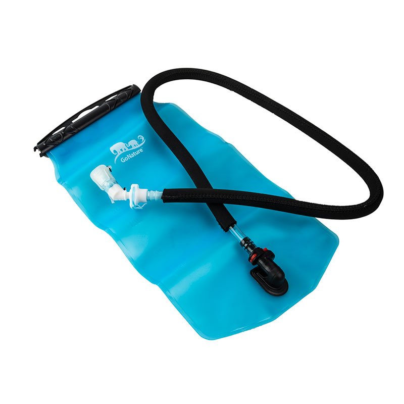 שלוקר 3 ליטר Go Nature: מערכת שתייה אטומה, פתח רחב, צינור UV, שסתום 360, BPA FREE.