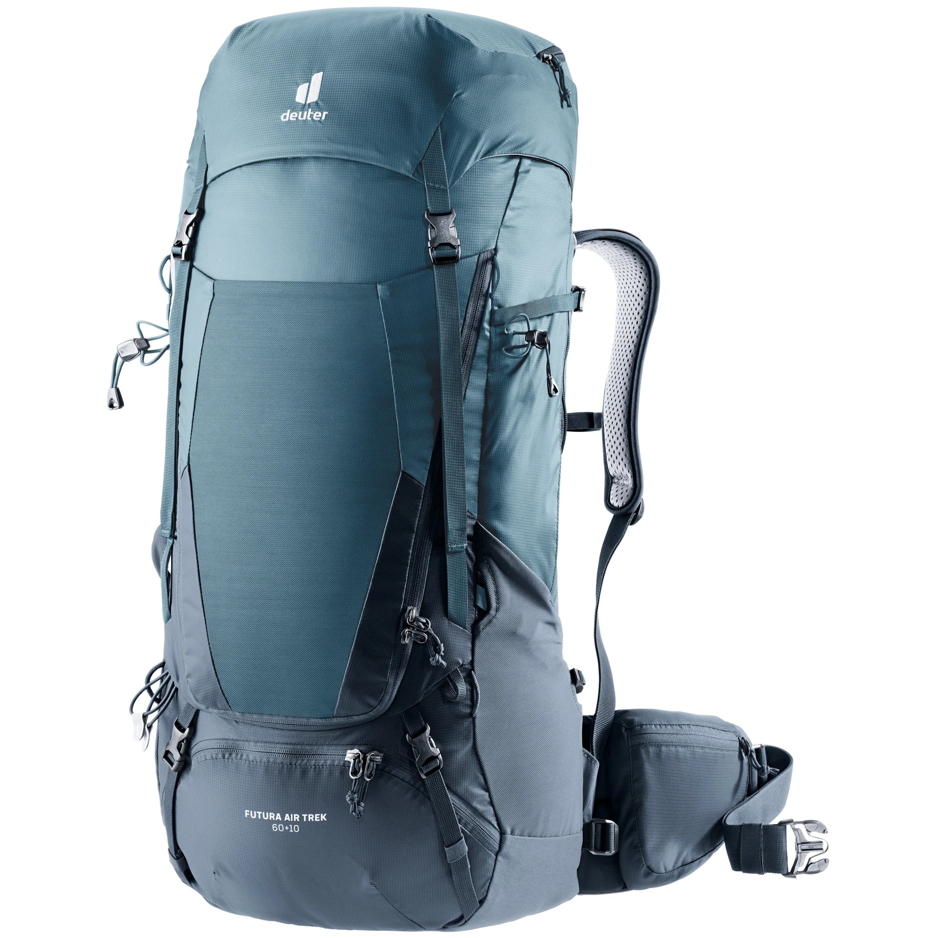 Deuter Futura Air Trek 60+10 - הדגמה של כוונון VariSlide להתאמה אישית