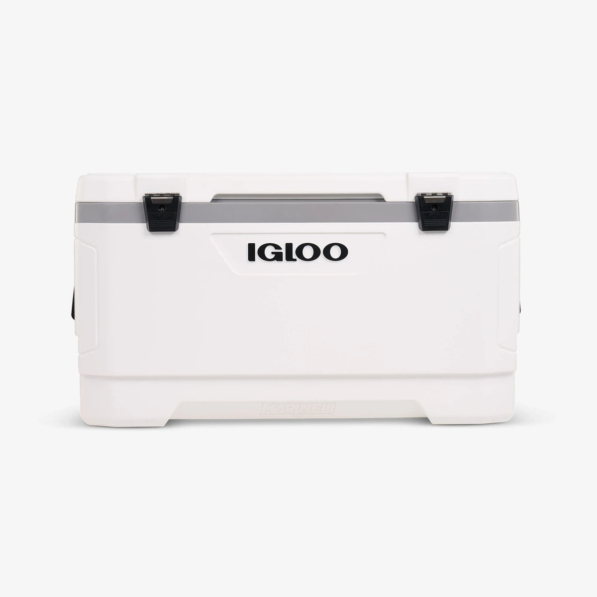 צידנית קשיחה לבנה בנפח 94 ליטר דגם Marine Ultra של Igloo