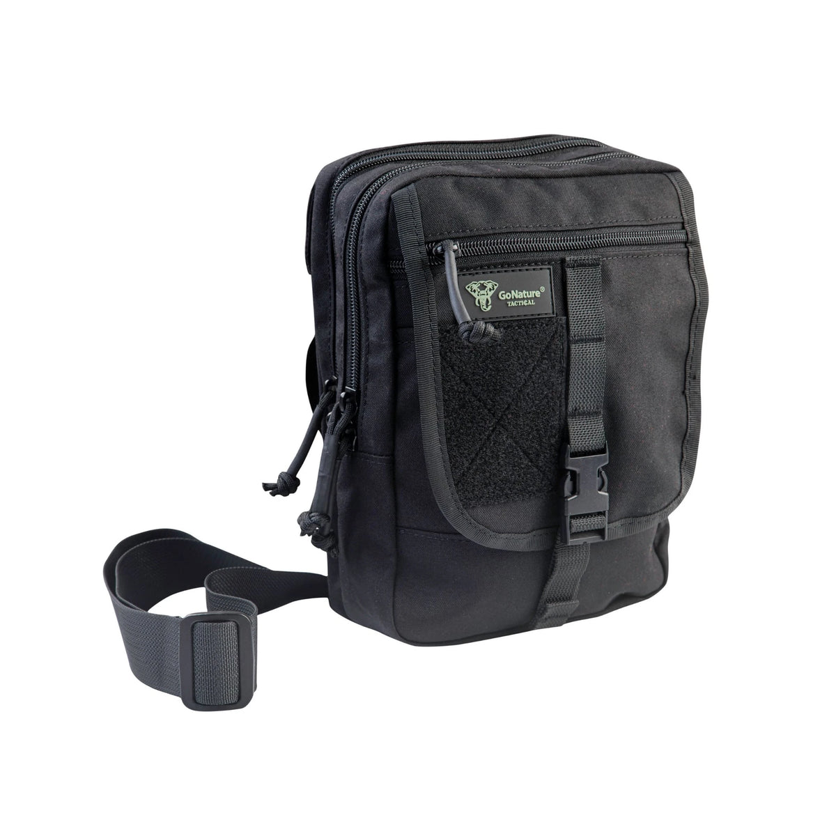 תיק צד לאקדח Go Tactical 77500 שחור, עשוי Naylon 500D עמיד.