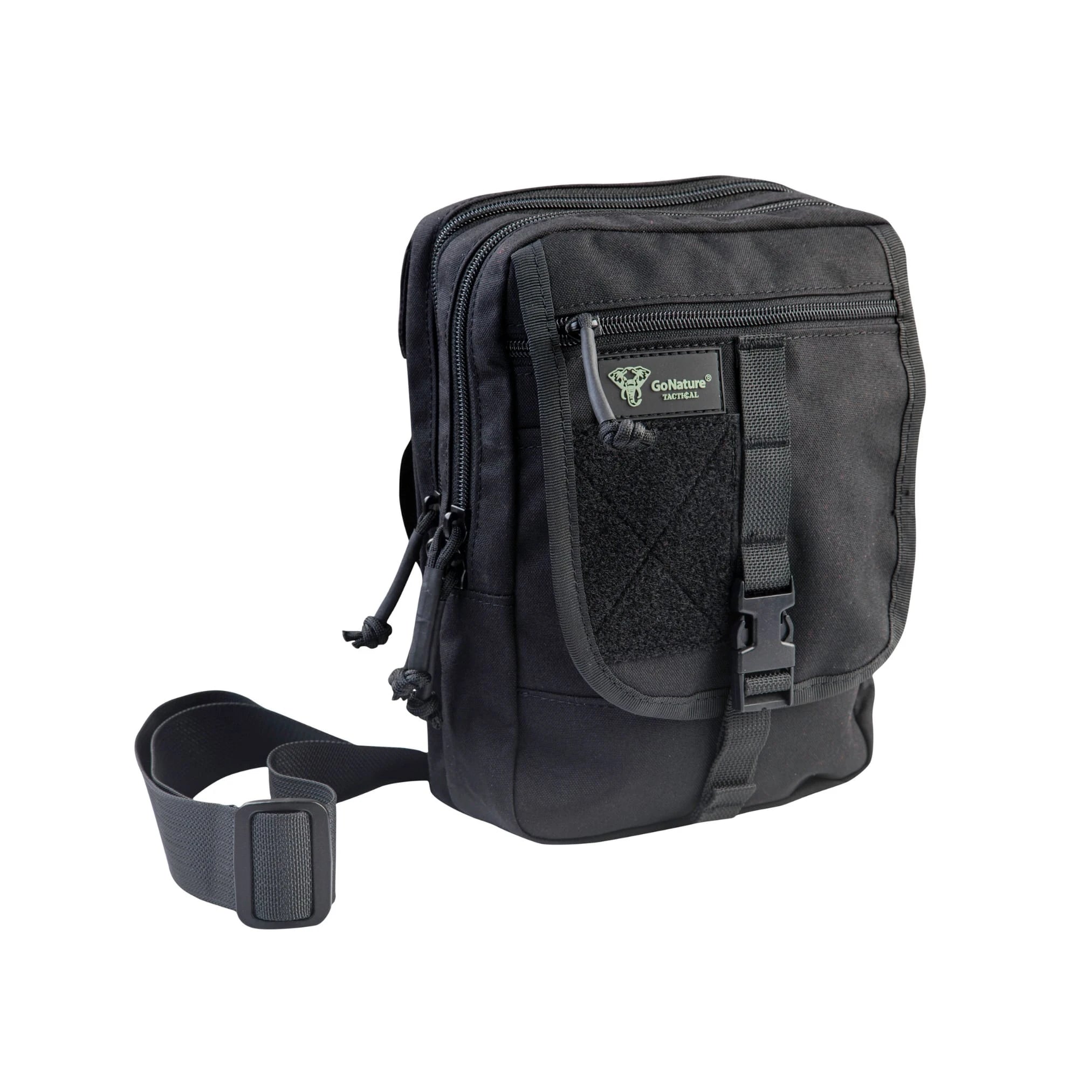 תיק צד לאקדח Go Tactical 77500 שחור, עשוי Naylon 500D עמיד.