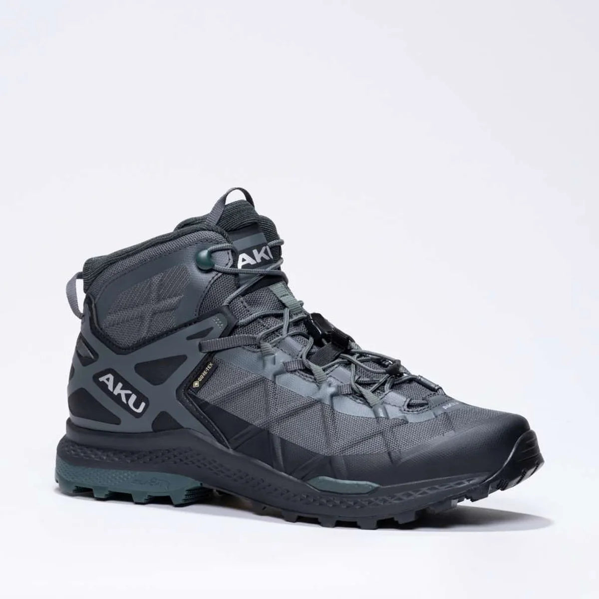 נעלי הרים לגברים AKU Rocket Mid DFS GTX עם סוליית ויברם וקרום גורטקס