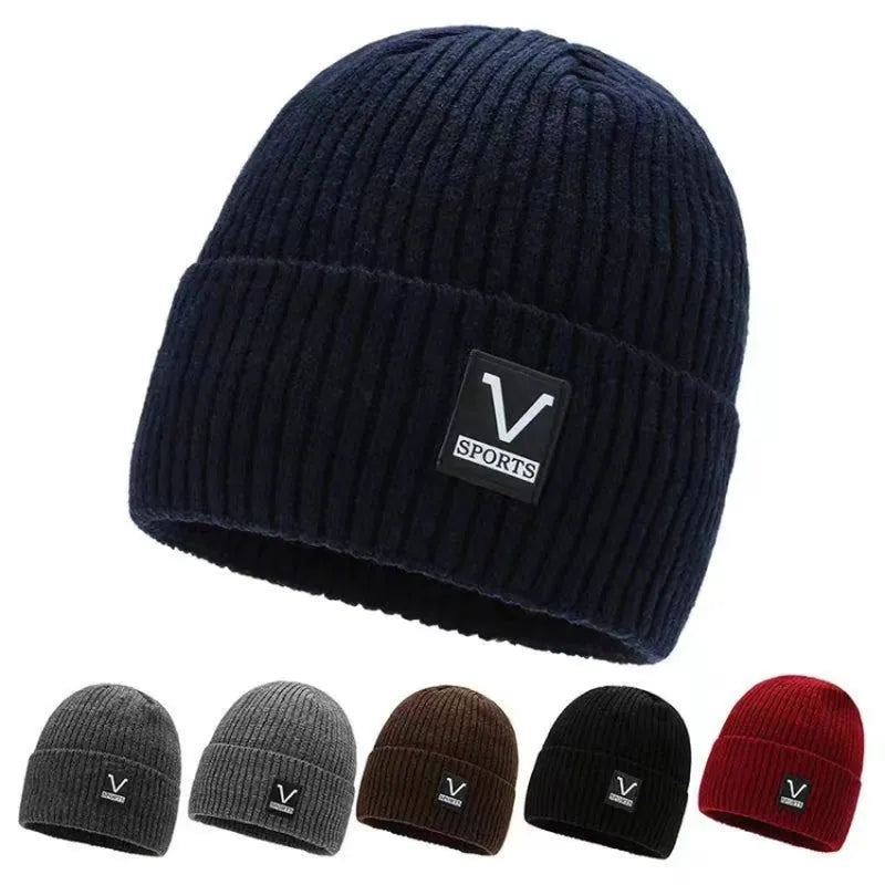 כובע חורף סרוג Trailhead עם פרווה פנימית רכה לחום מקסימלי.