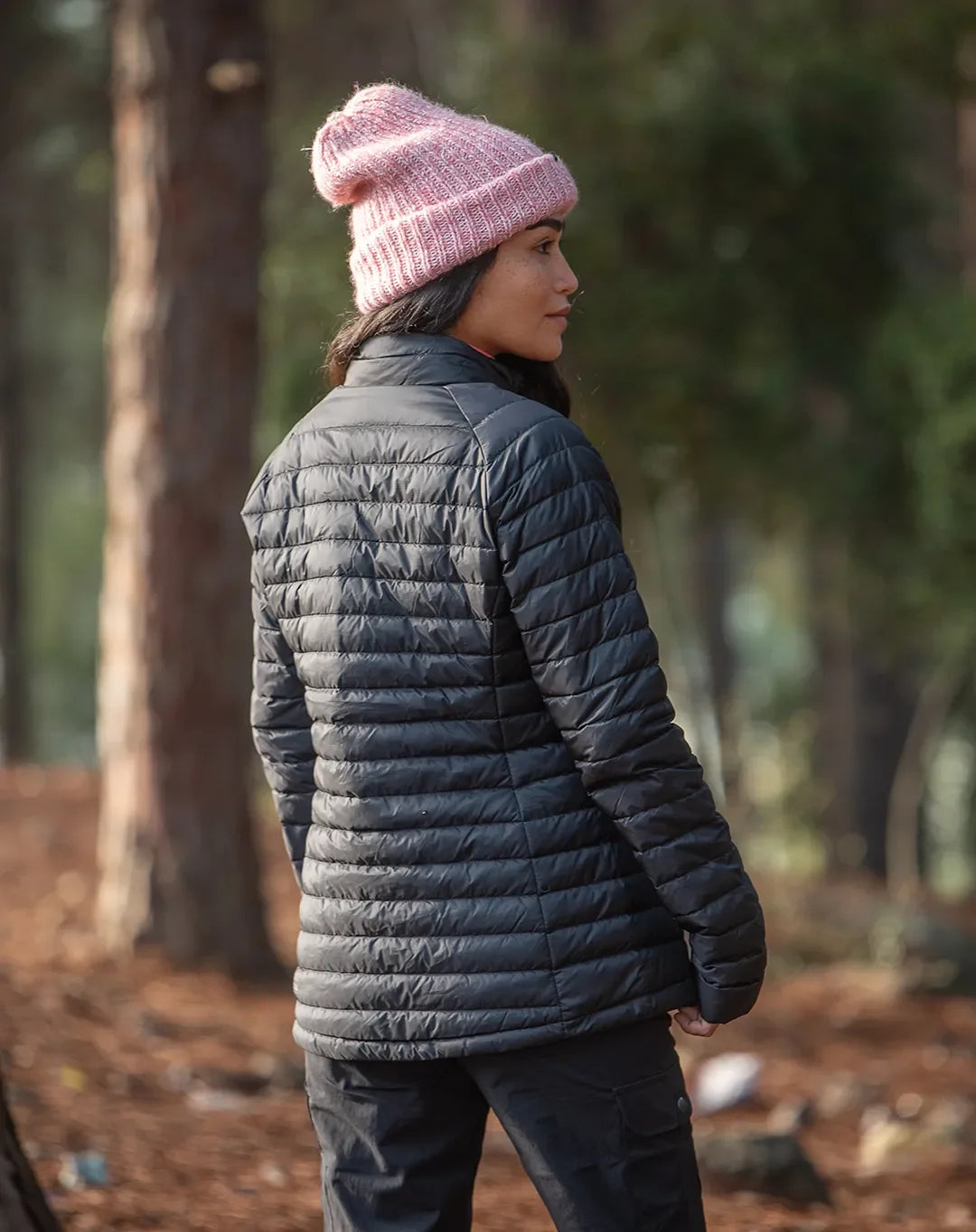 מעיל פוך נשים Bianca: טכנולוגיית החזרת חום רפלקטיבית, בטנה כסופה מבודדת