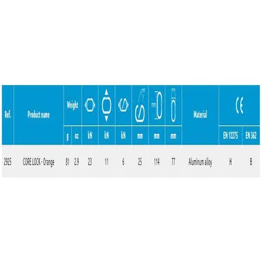 טבעת הברגה Core Lock CAMP: מבט מקרוב על טבעת Core Lock קלת משקל