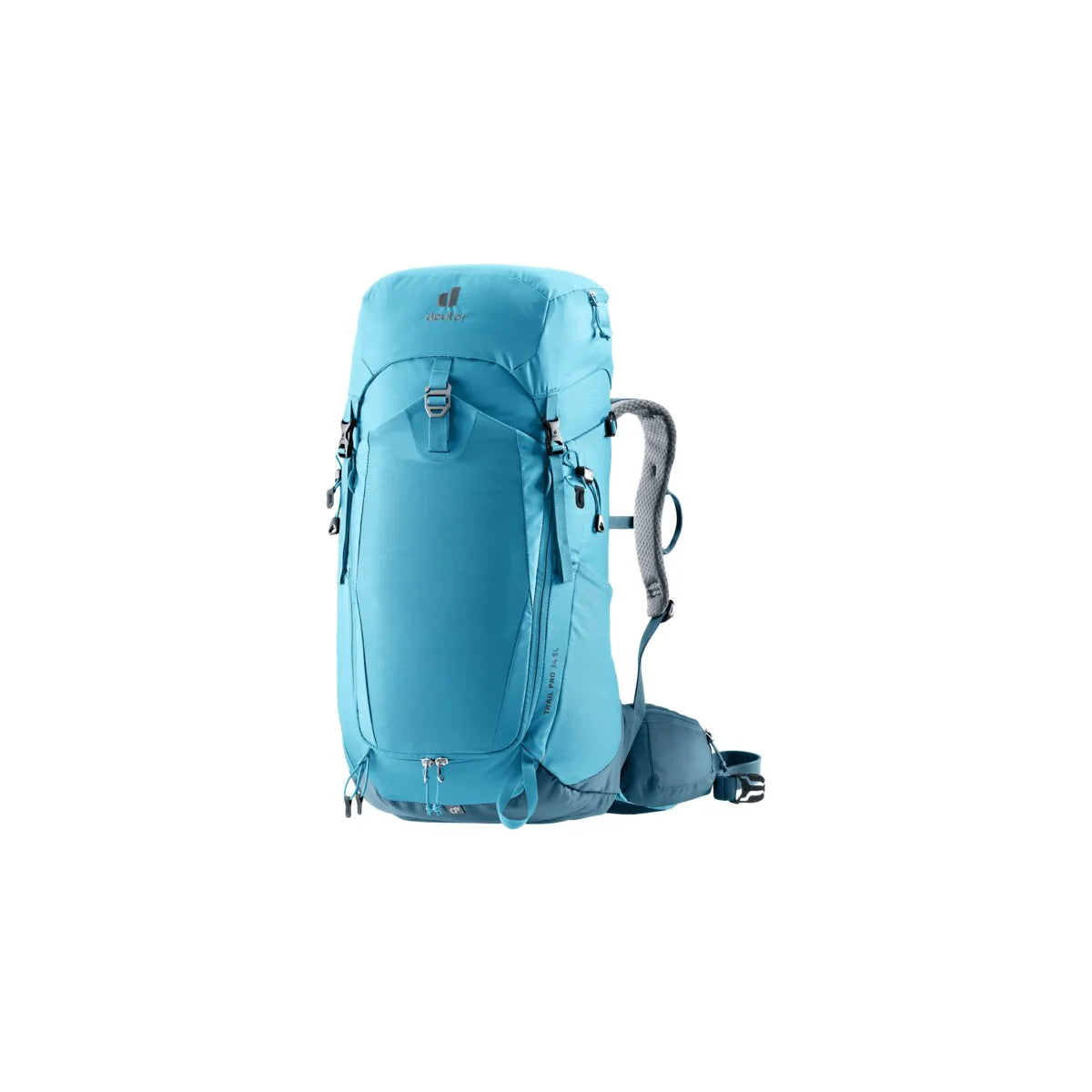תרמיל טיולים Deuter Trail Pro 34 SL כחול-טורקיז, לנשים