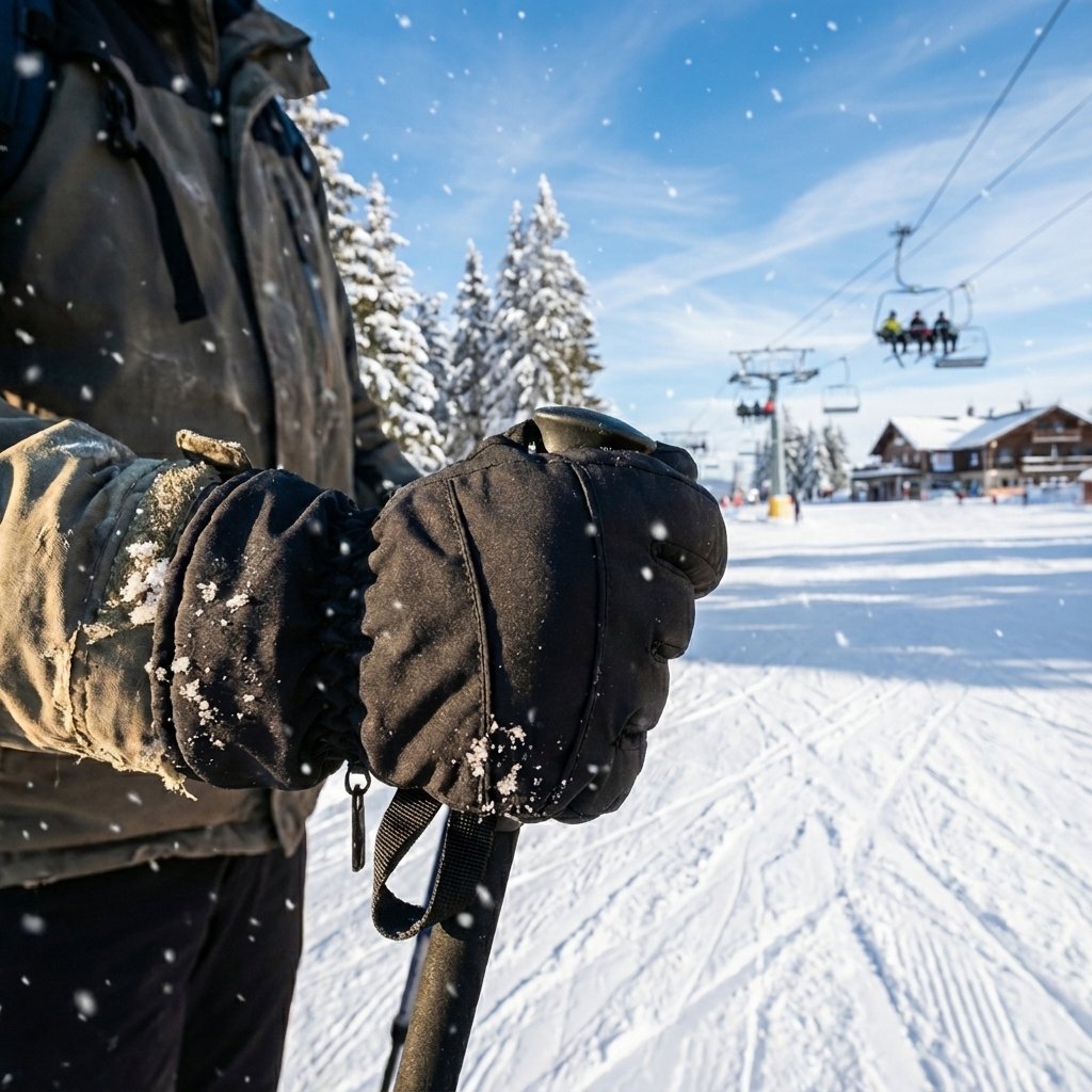 כפפות סקי Go Nature Primaloft: מתאים לגולשי סקי, סנובורד ולטיולי חורף