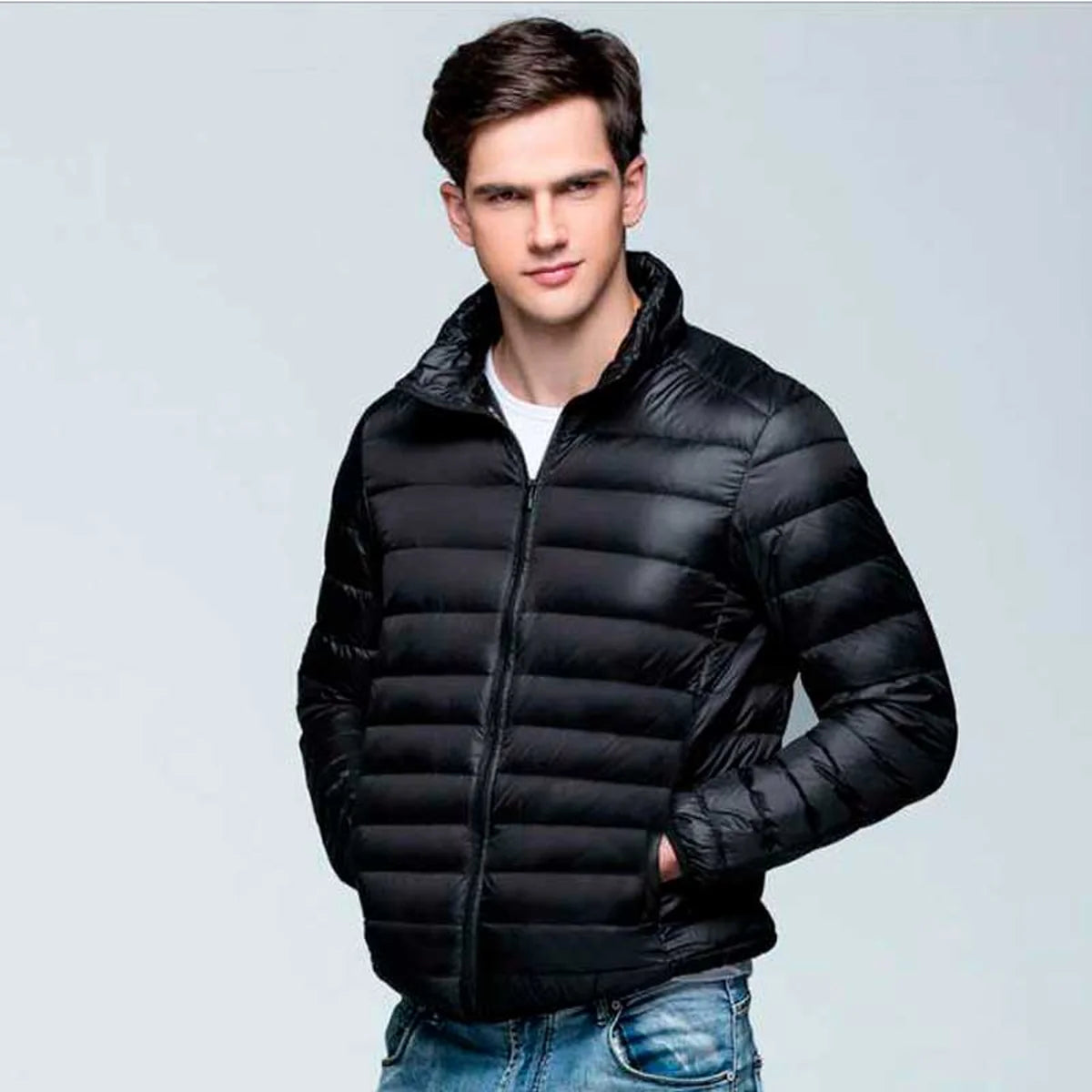 מעיל פוך Caribou Go Nature, בד SOFT TOUCH ULTRA 20D