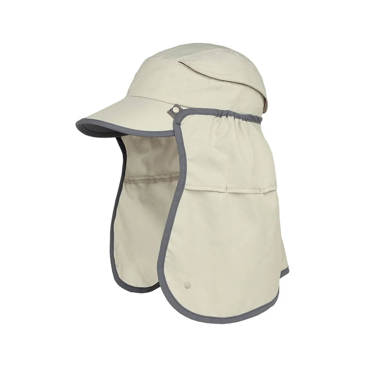 Sun Guide 7075 כובע שמש רחב שוליים בצבע חול עם שכמייה, מבית Sunday Afternoons.