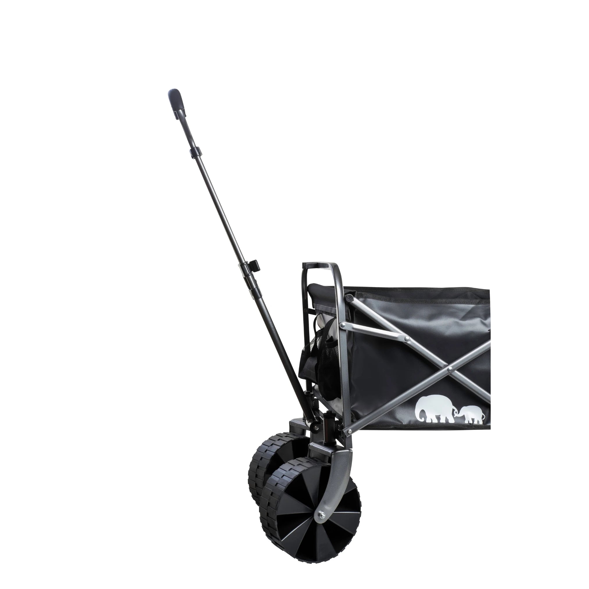 עגלת שטח Wide Glide במצב סגור, מודגמת קומפקטיותה