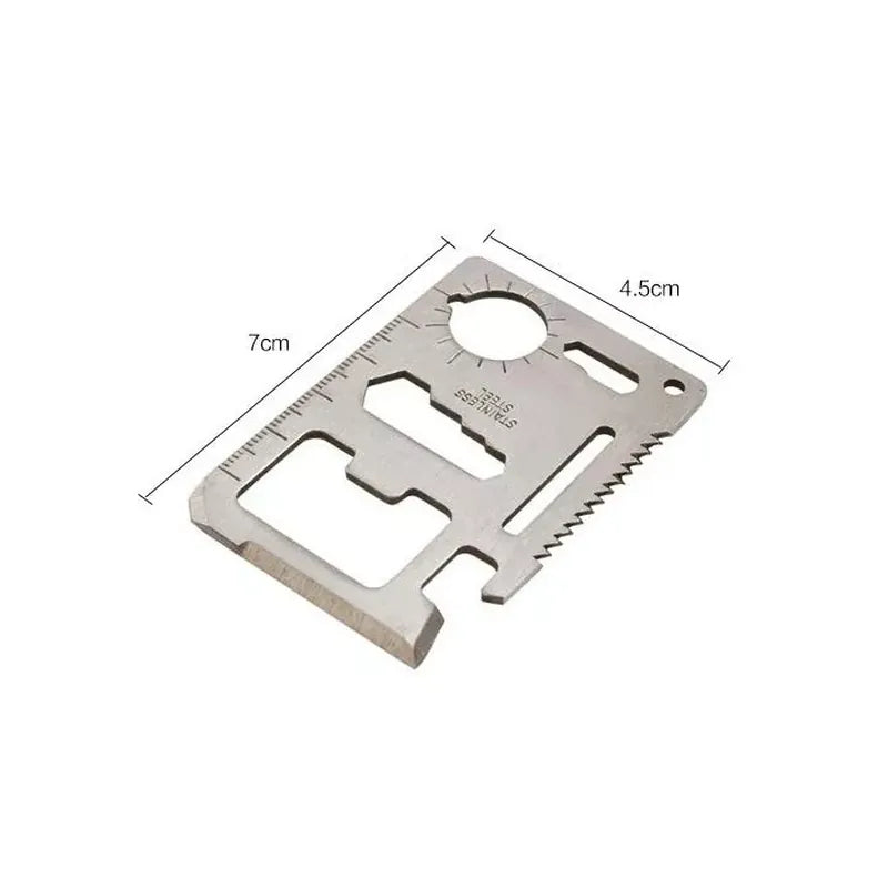 כרטיס מולטיטול קל משקל (20 גרם): פתרון הישרדות אולטימטיבי לכל מטייל