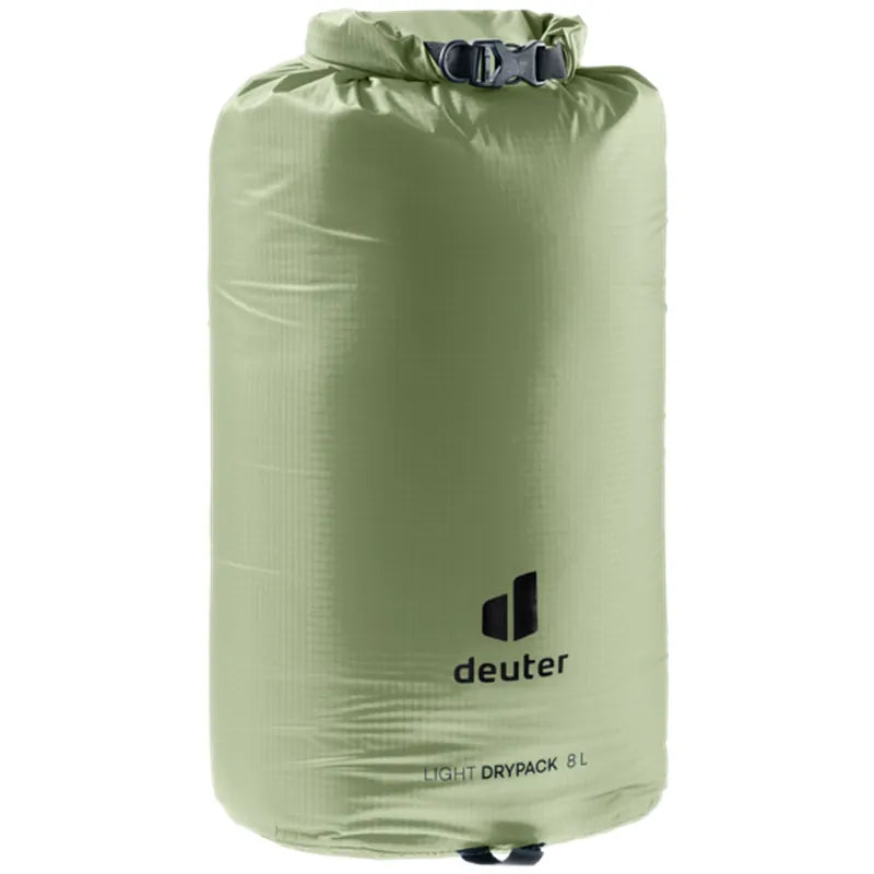 שק אטום למים Deuter Light Drypack 8L, צבע ירוק.