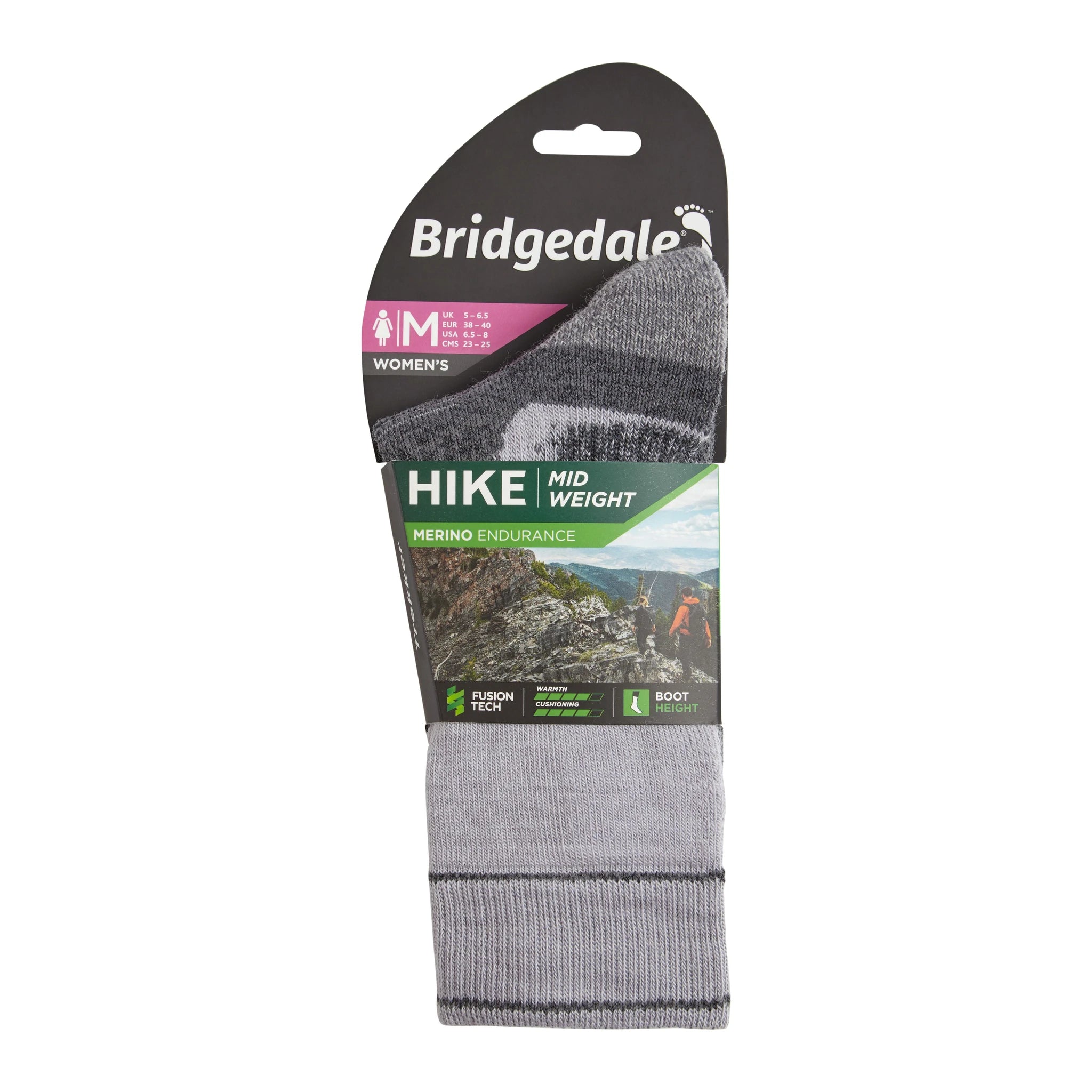 גרבי טיולים Bridgedale Hike MidWeight, טכנולוגיית ThermoFit