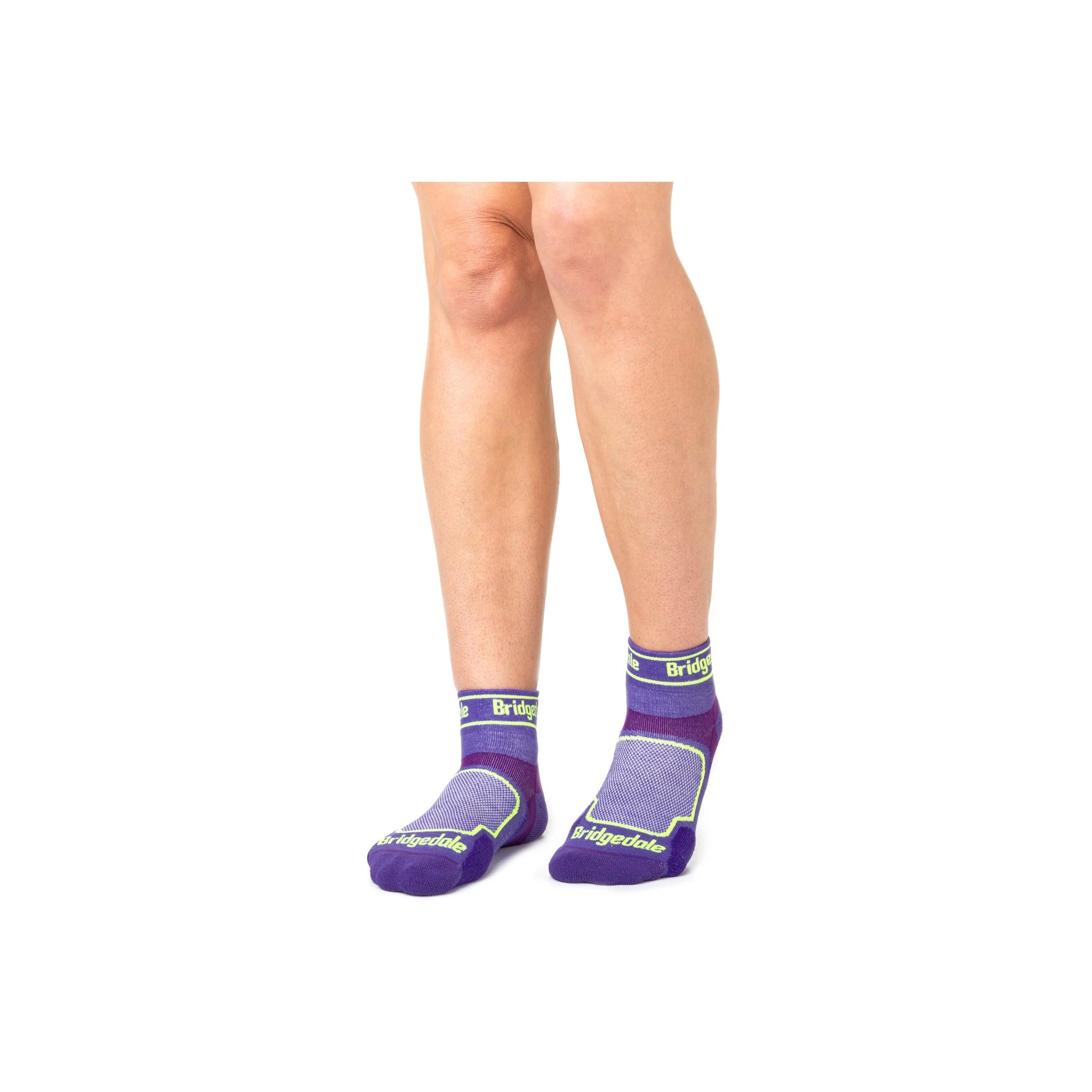 גרבי ריצת שטח קלות לנשים Bridgedale עם ריפוד T2 להגנה מוגברת