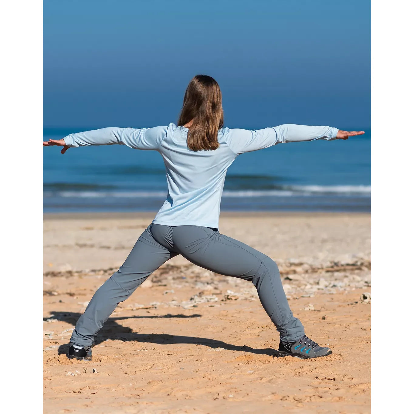 וריאציית צבע [צבע] של חולצת Quick Dry שרוול ארוך Outdoor Revolution