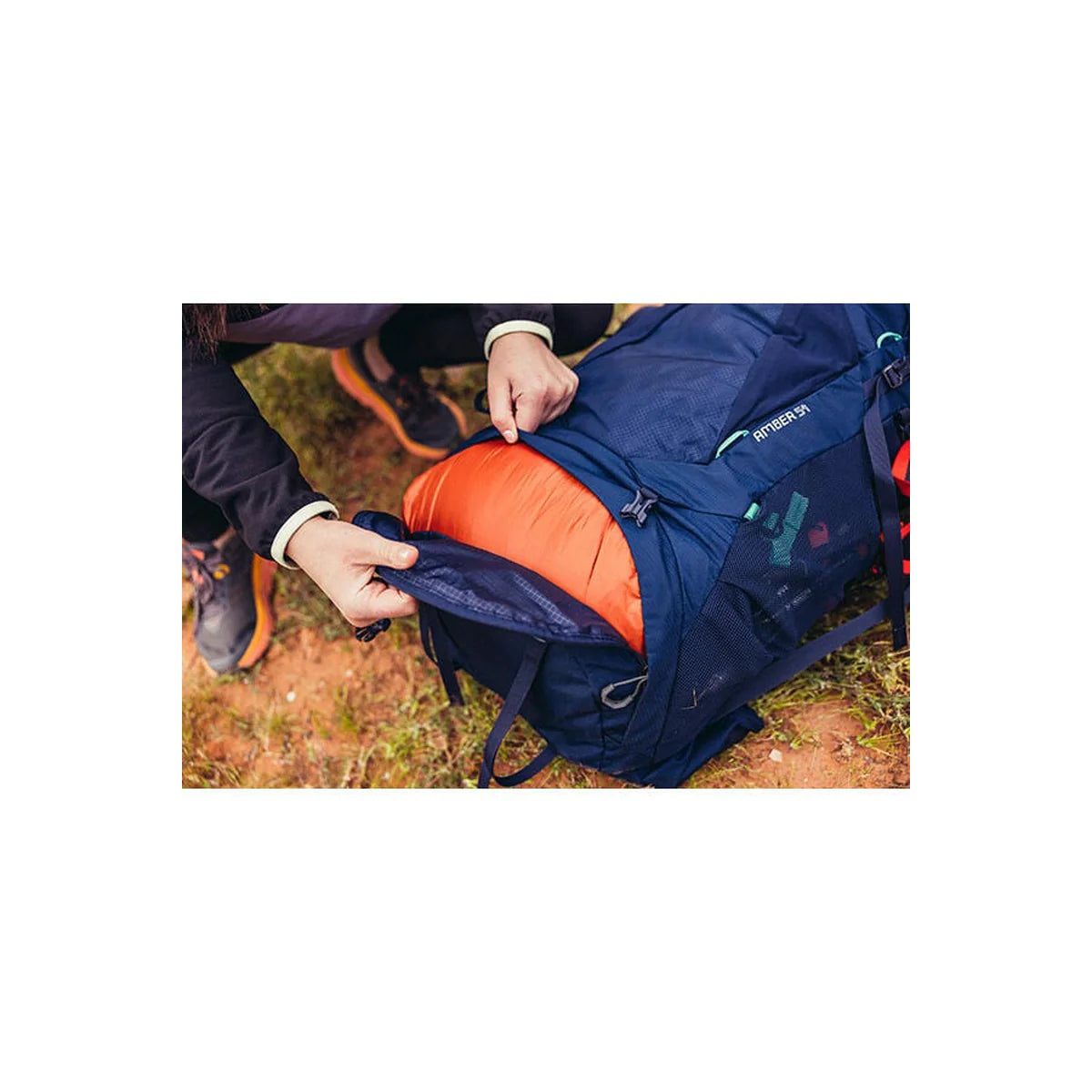 Amber 54: תא תחתון לשק שינה עם רוכסן