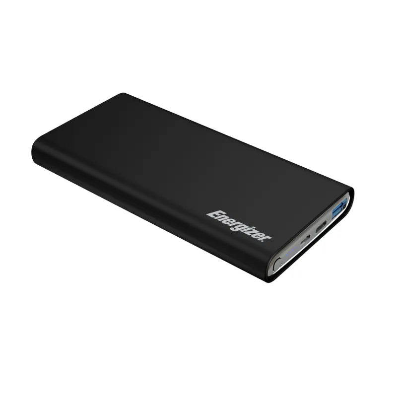מטען נייד Energizer 10000mAh טעינה אלחוטית ויציאות USB