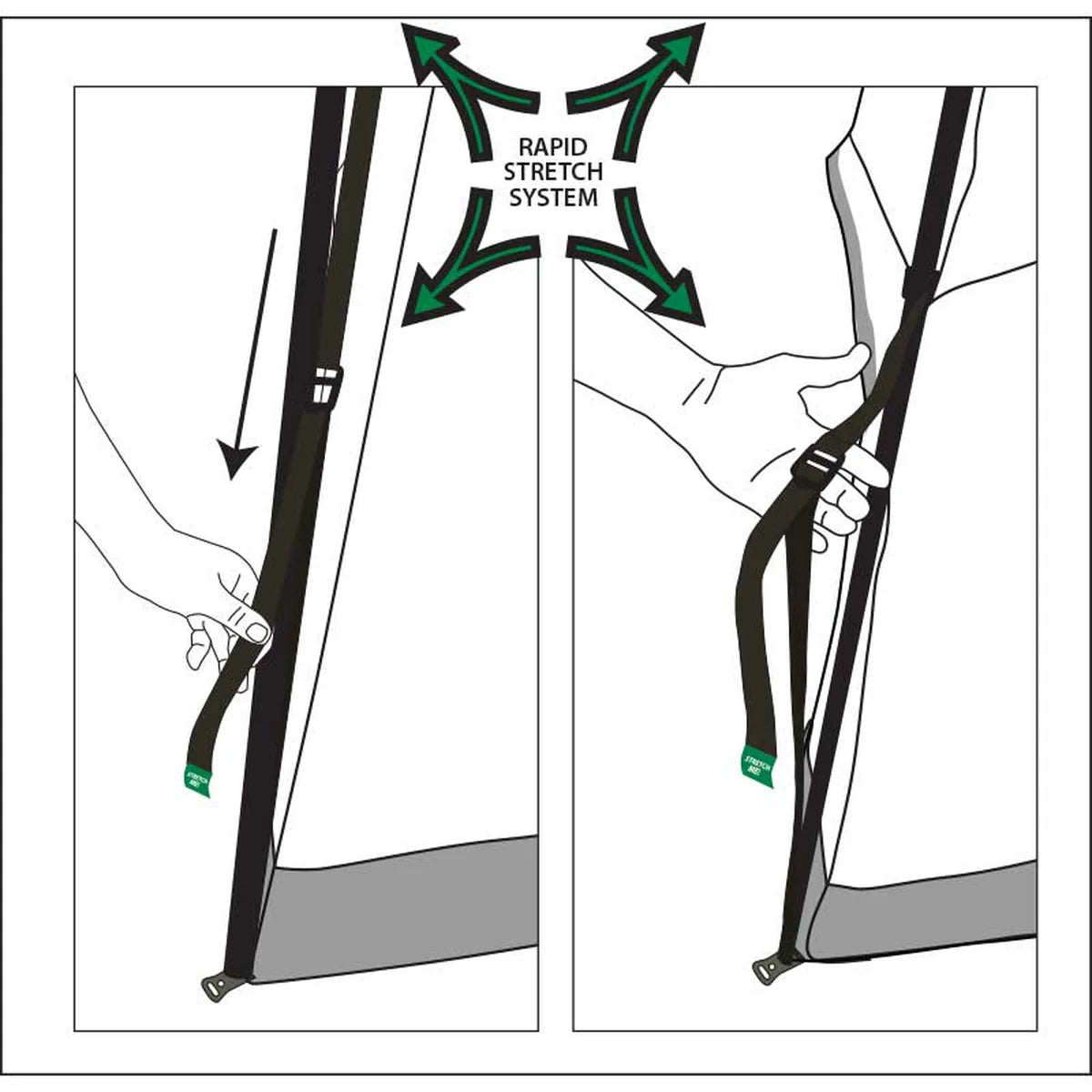 אוהל משפחתי Go Nature Rapid Cabin 8