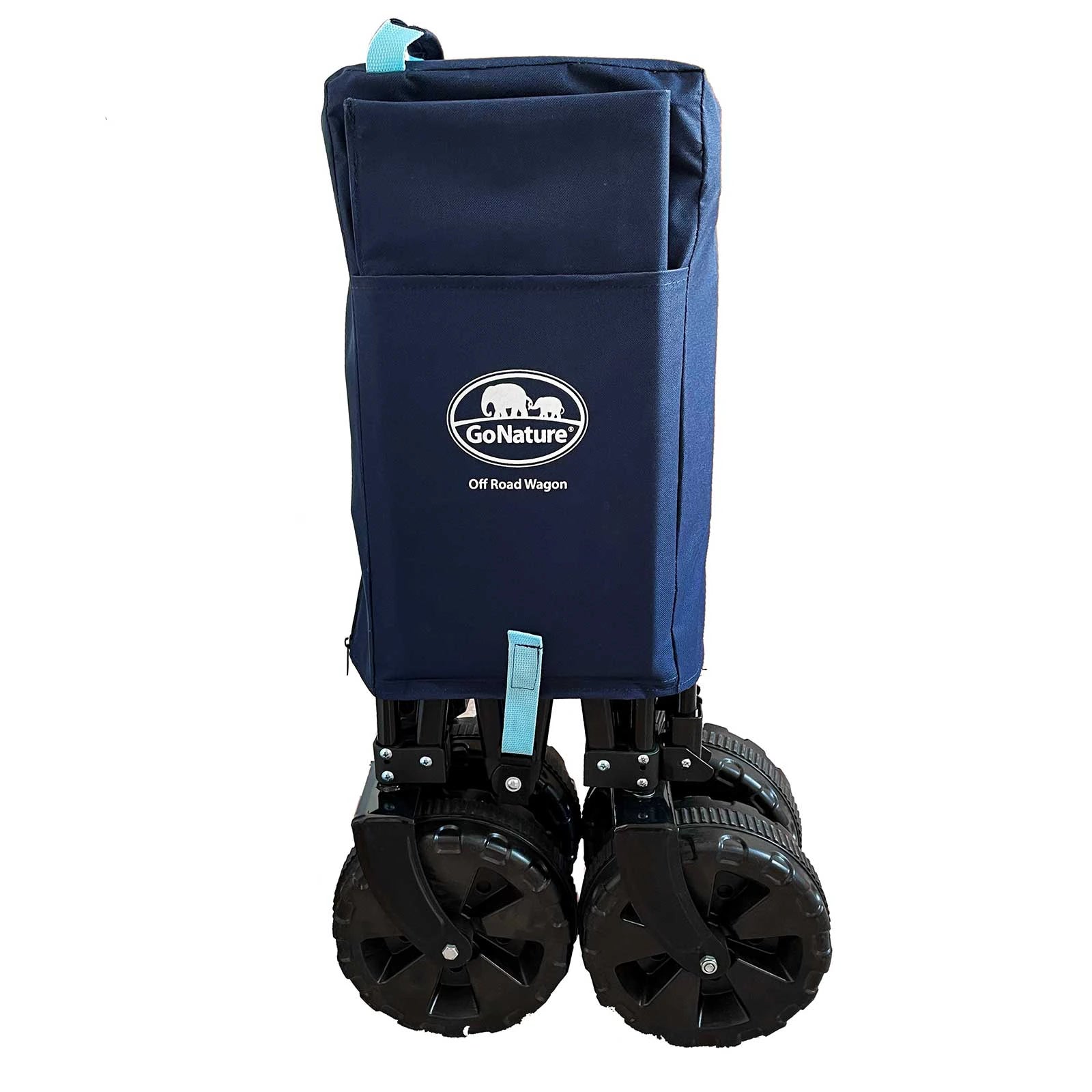 עגלת גלגל רחב עם משטח בסיס קשיח ויציב