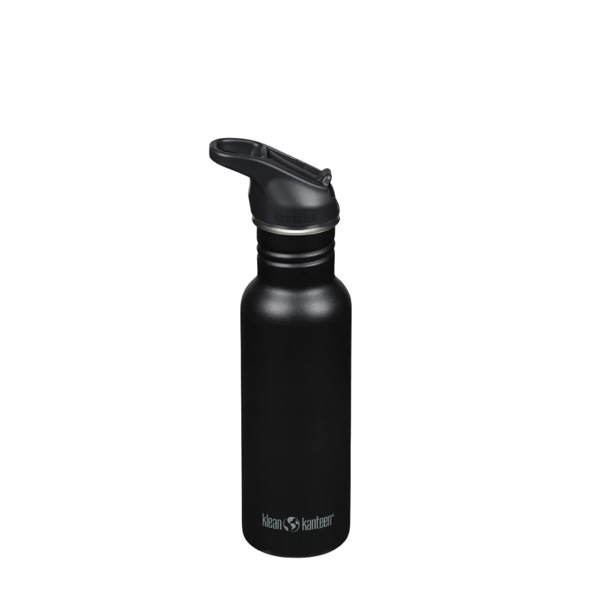 בקבוק נירוסטה Klean Kanteen דופן יחידה קל משקל בצבע שחור פחם