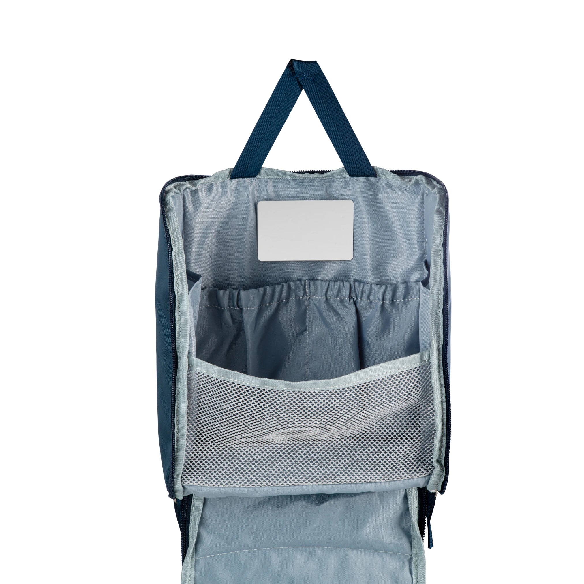 תיק רחצה מרופד GLX - מגן על מוצרי טיפוח בנסיעות, מתאים לשמפו גדול.