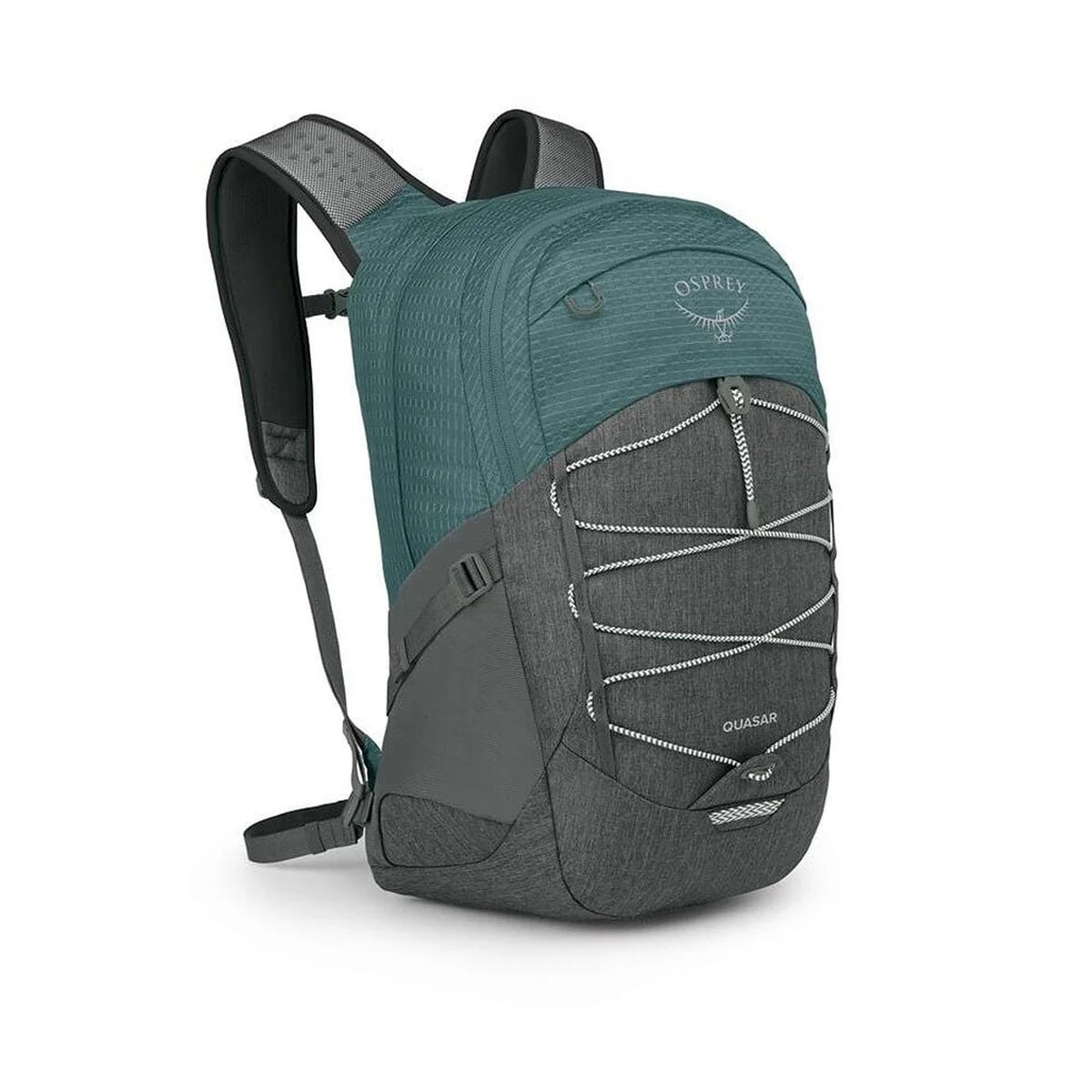 Osprey Quasar תרמיל יום עם תא מחשב גברים אוספרי, אפורטורקיז