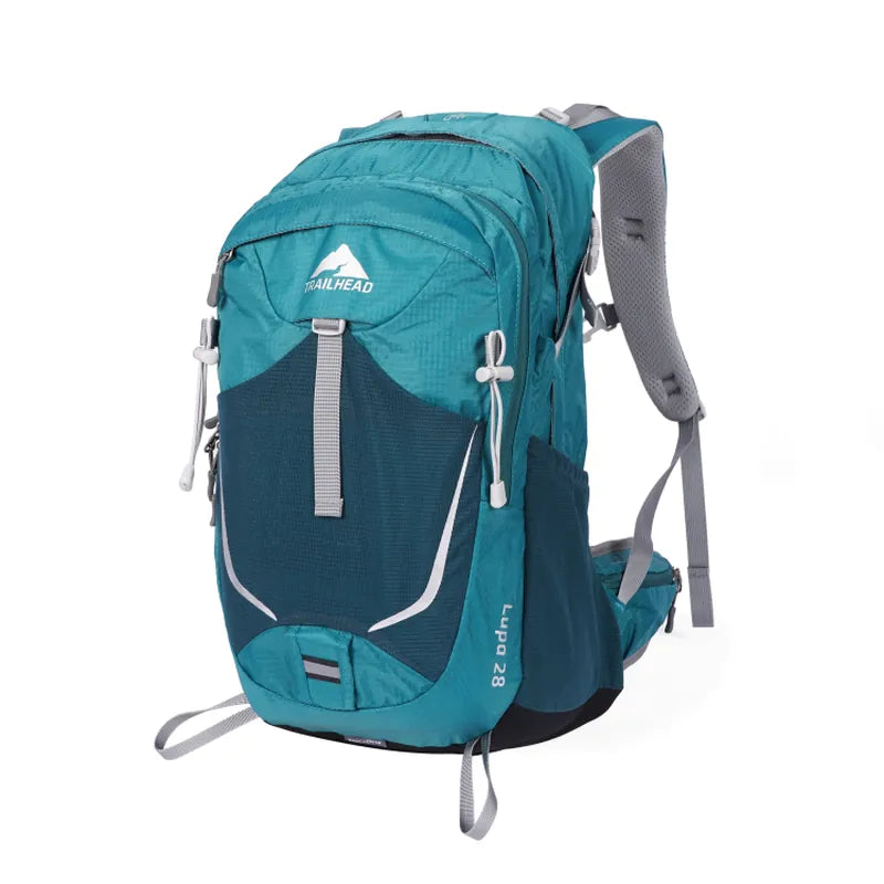 תרמיל יום לנשים Trailhead Lupa 28 ליטר, מערכת גב רשת, כיסוי גשם.