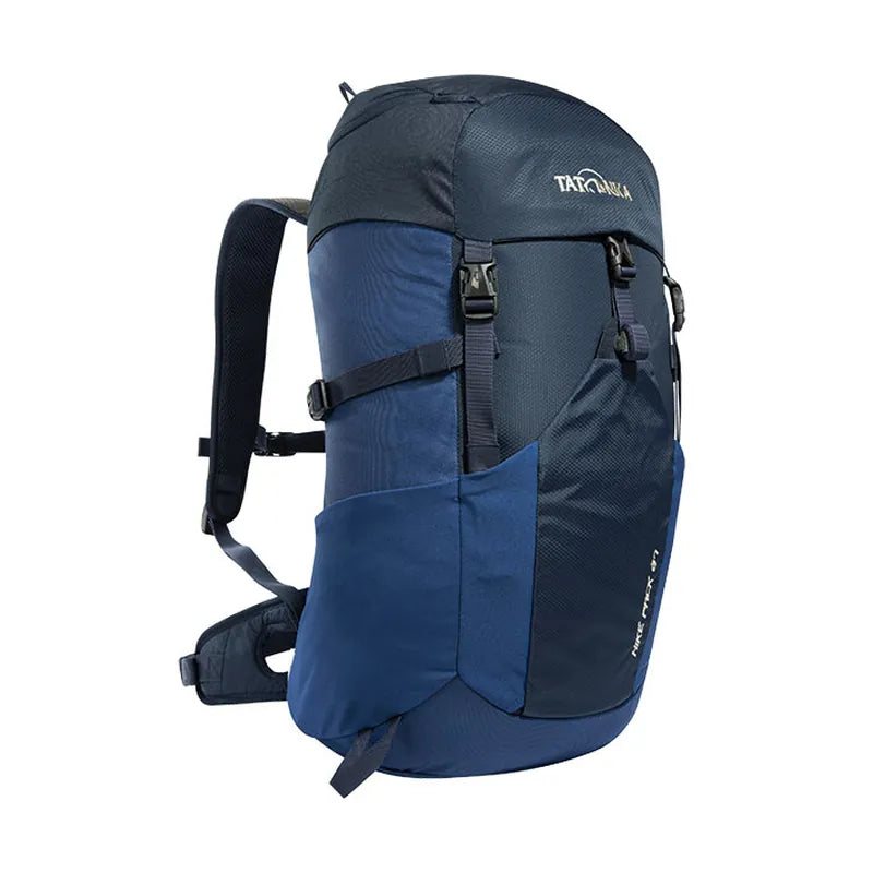תרמיל יום Tatonka Hike Pack 27 כחול, נוח ומאוורר לטיולים.