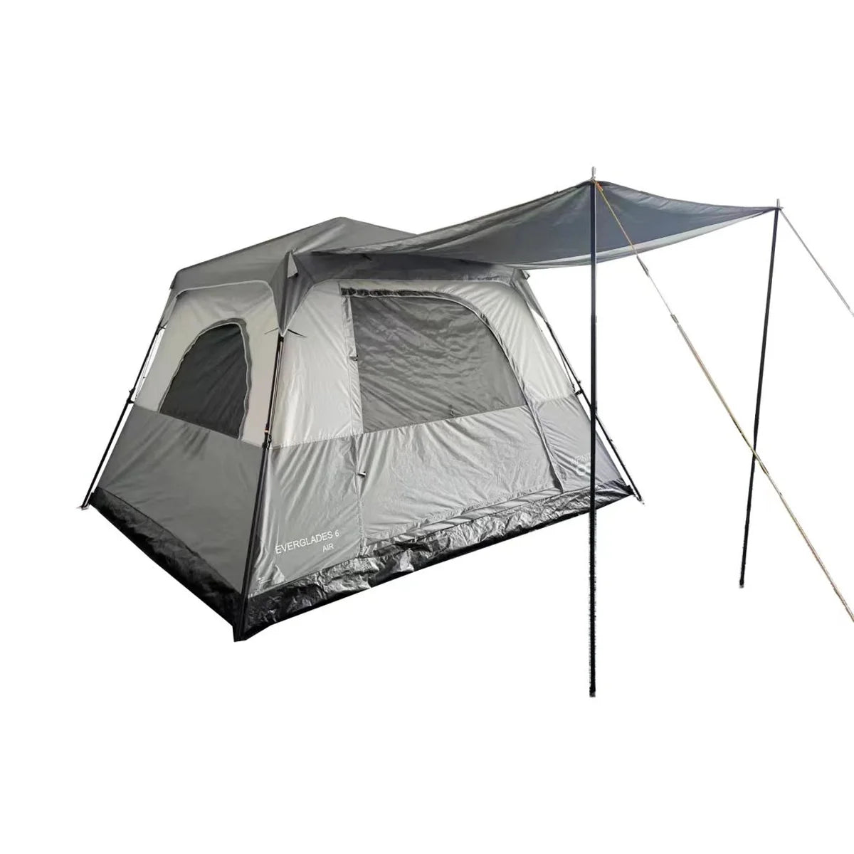 אוהל קמפינג EVERGLADES 6 של Infinity: אוהל משפחתי גדול עם פתיחה מהירה.