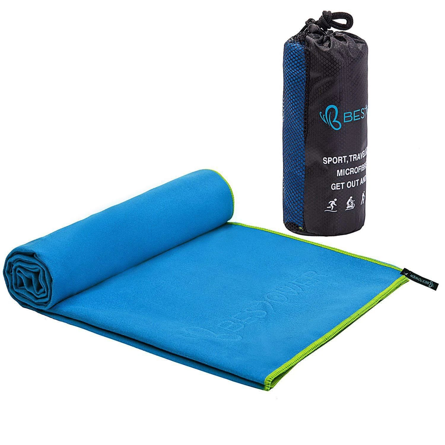 מגבת מיקרופייבר 70x150 ס"מ "דרך ארץ" - קלת משקל ומתייבשת במהירות