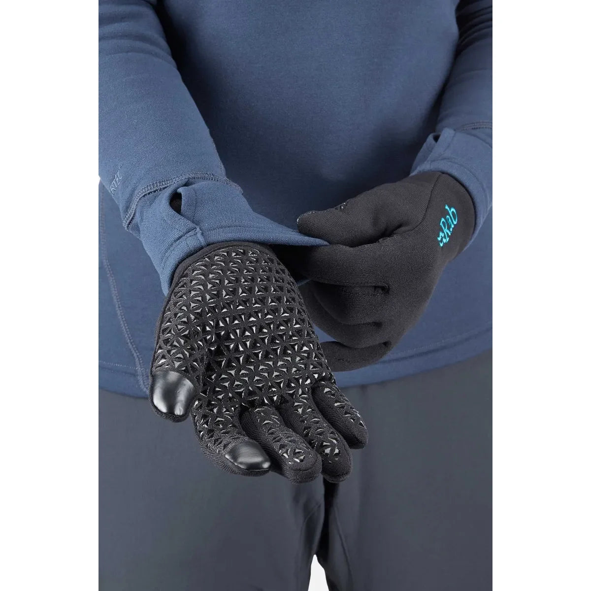 כפפות טאץ' שחור נשים Power Stretch Contact Grip