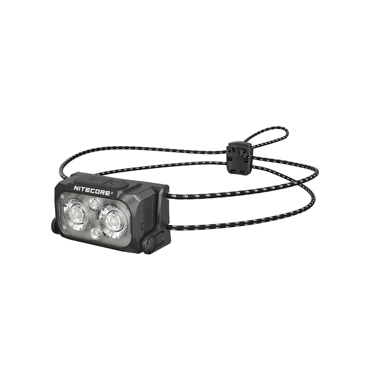 פנס ראש נטען אולטרה-לייט Nitecore NU25MCT עוצמתי 400 לומנס לריצה וקמפינג בשטח